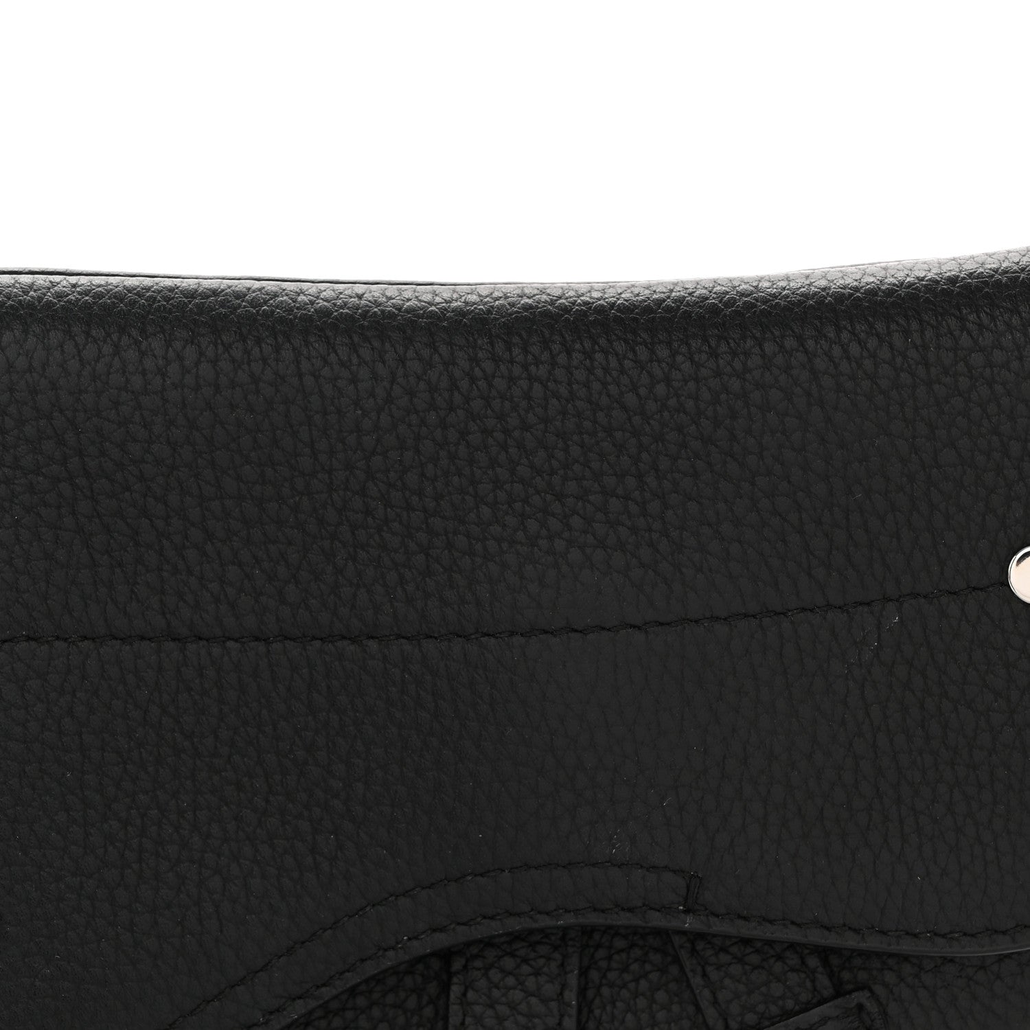 Christian Dior X KAWS Grained Calfskin Saddle Wristlet Black 7 of 10
