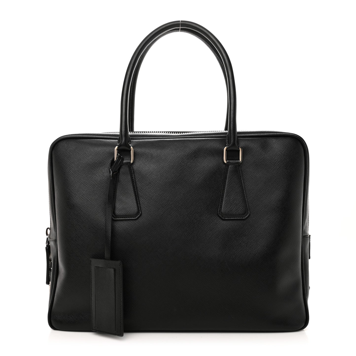 Saffiano Travel Briefcase Black