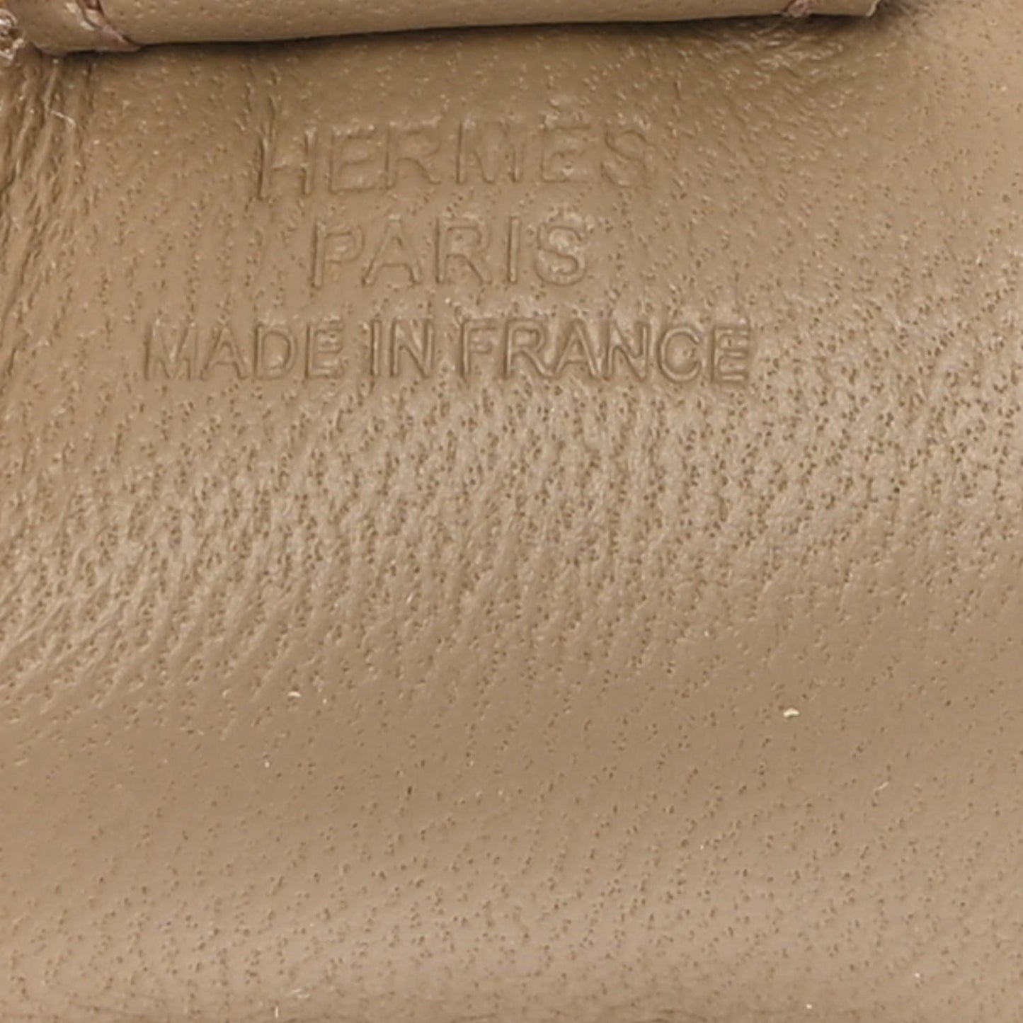 Milo Lambskin Grigri Rodeo Horse Bag Charm PM Beige Marfa