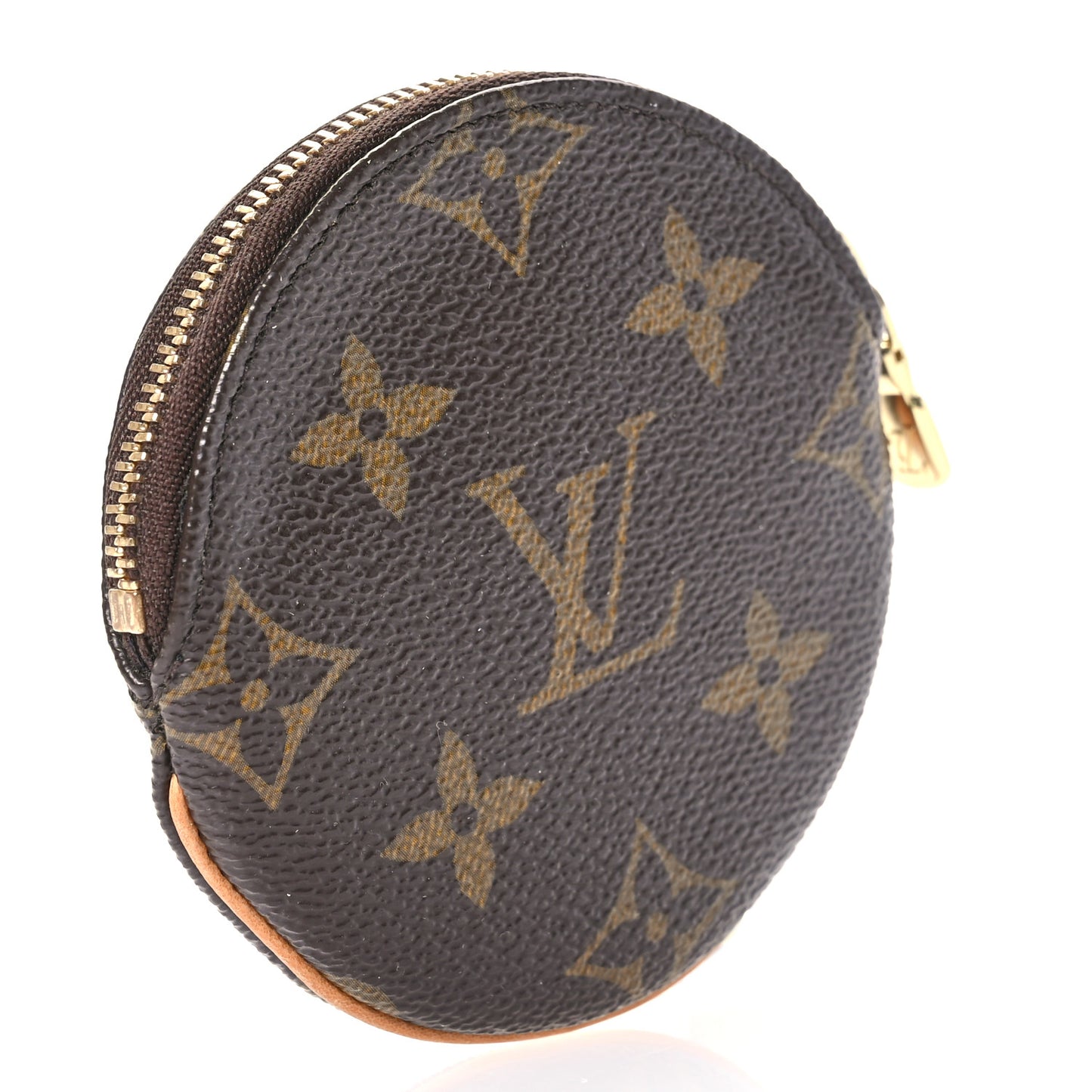 Monogram Round Coin Purse