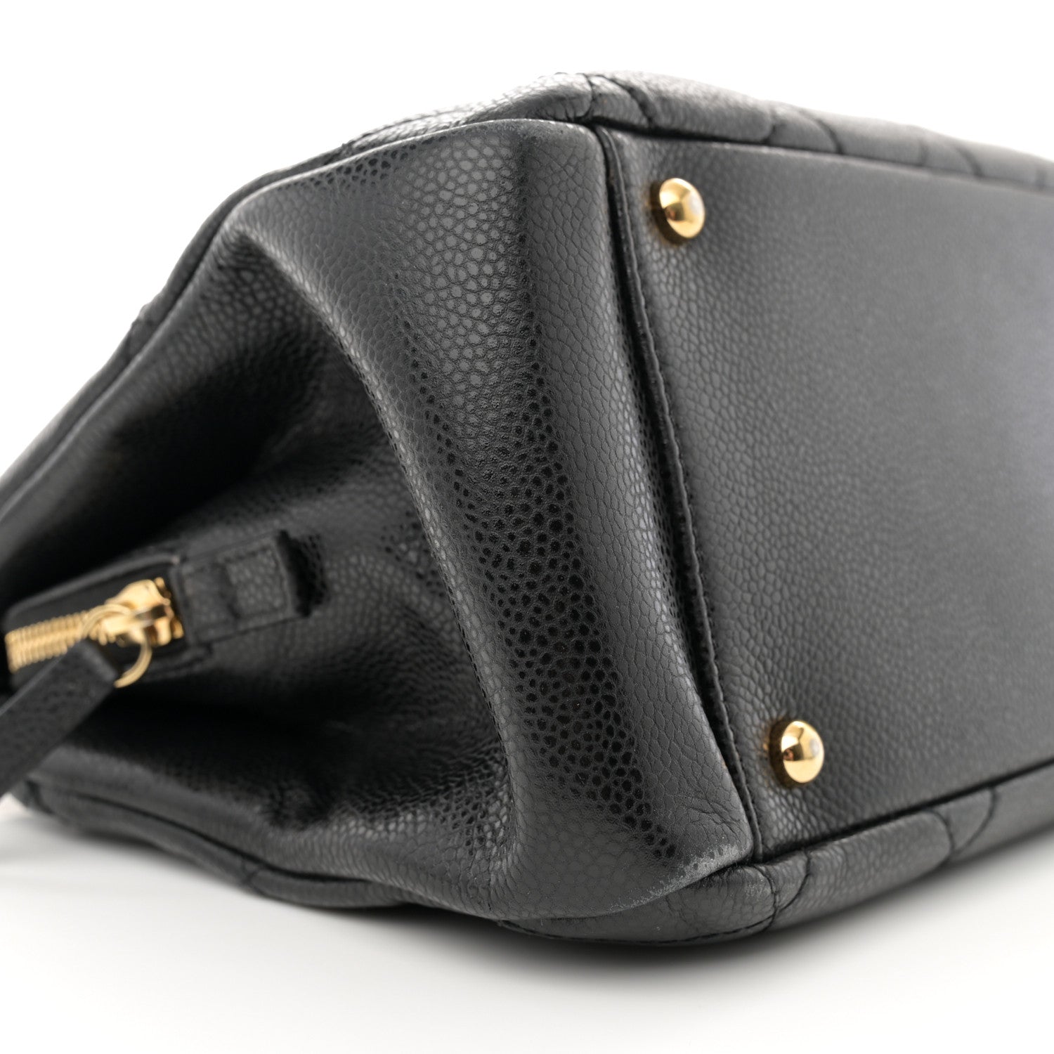 Chanel Caviar Quilted Timeless CC Soft Tote Black 9 of 11