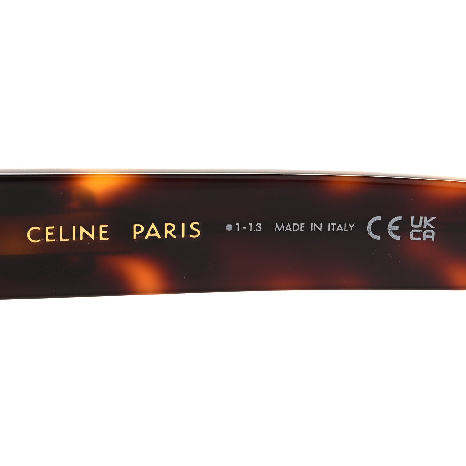 Celine Acetate Sunglasses CL40239F Tortoise 5 of 7