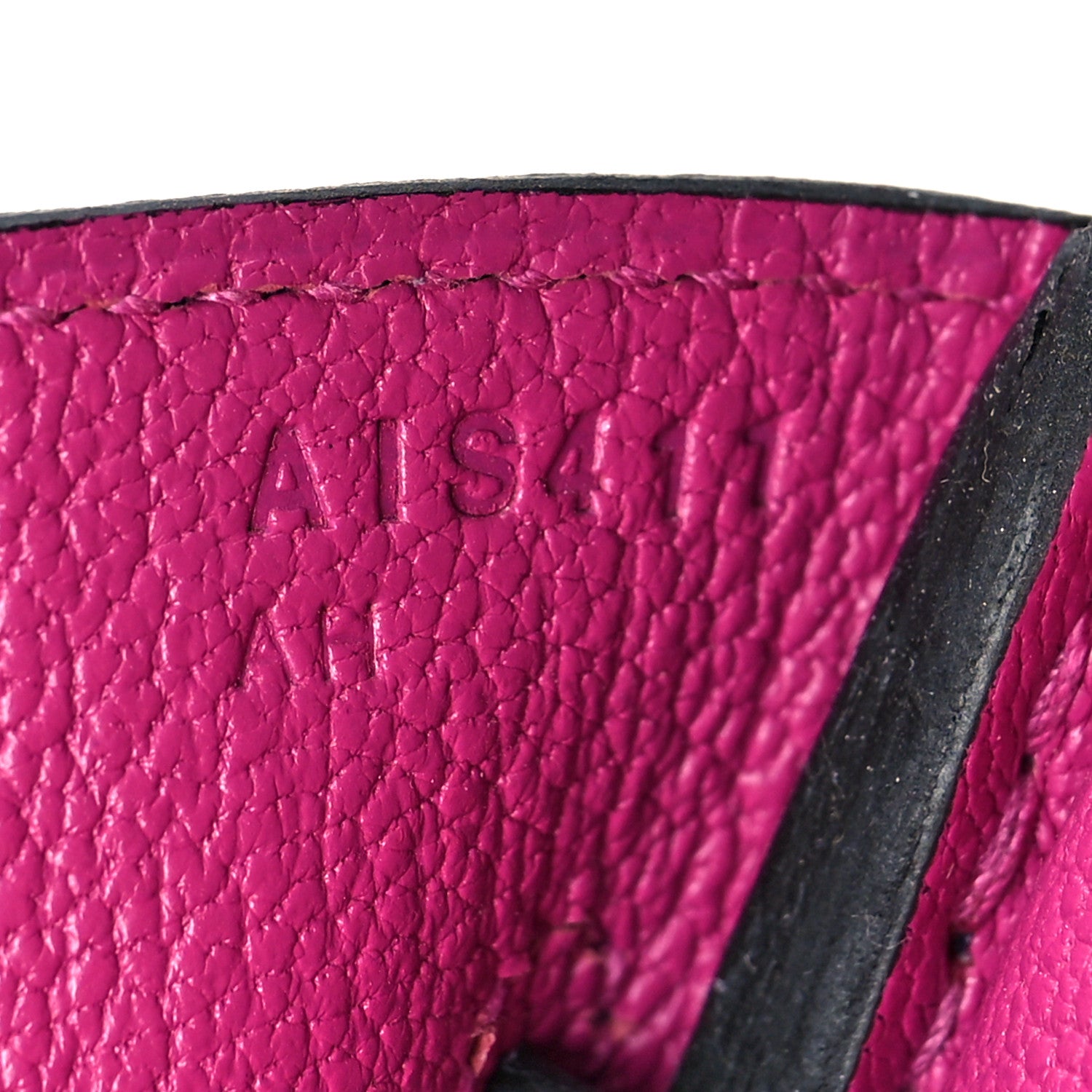 Hermes Togo Verso Birkin 30 Bleu Nuit Rose Pourpre 7 of 11