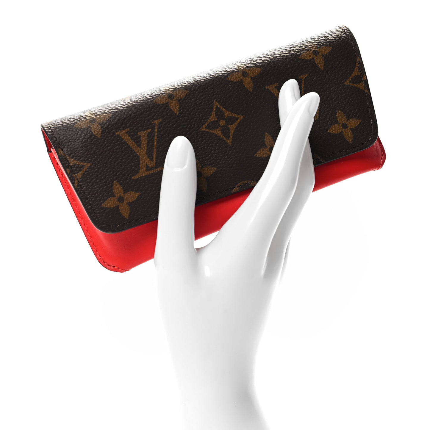 Monogram Woody Sunglass Case Rouge