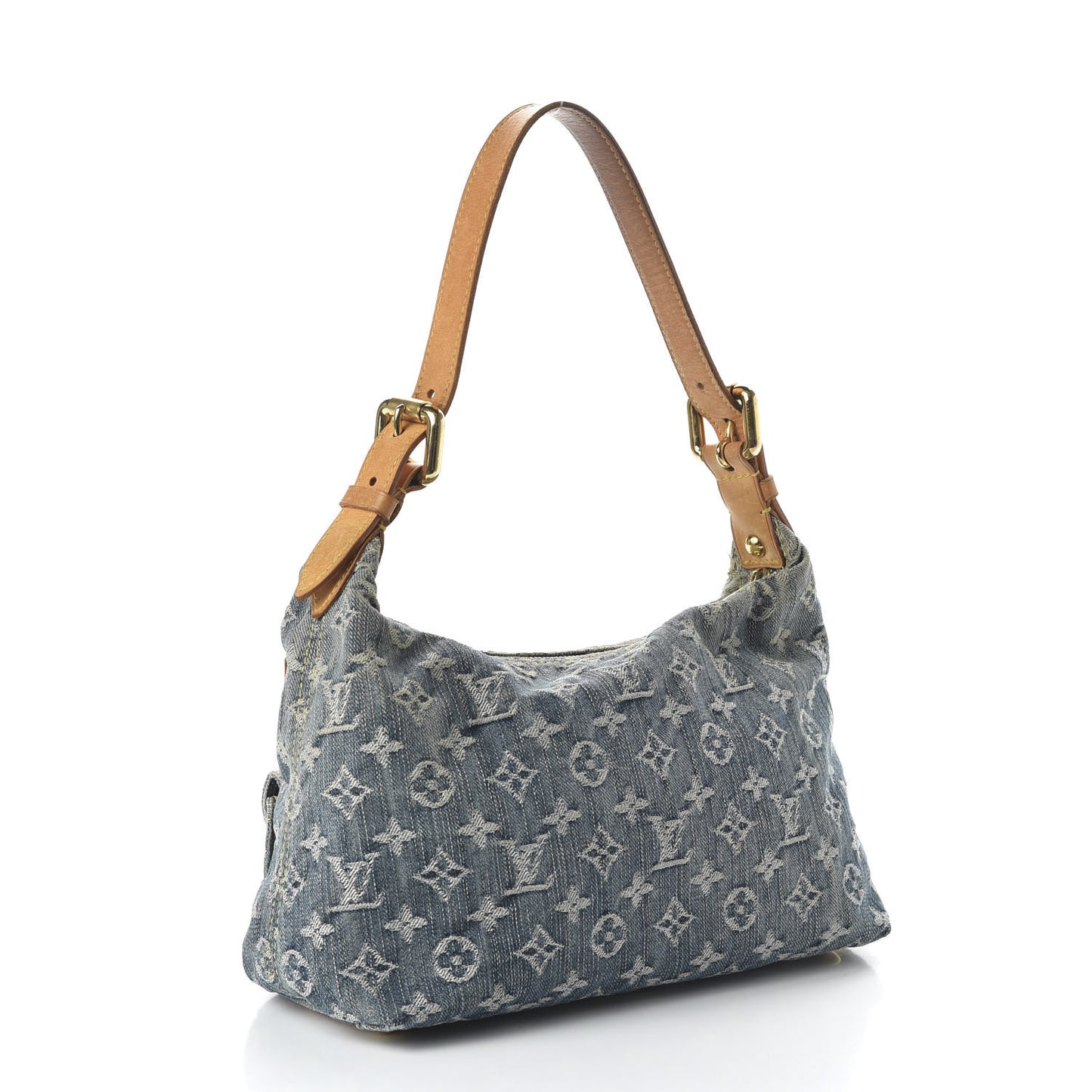 Monogram Denim Baggy PM Blue