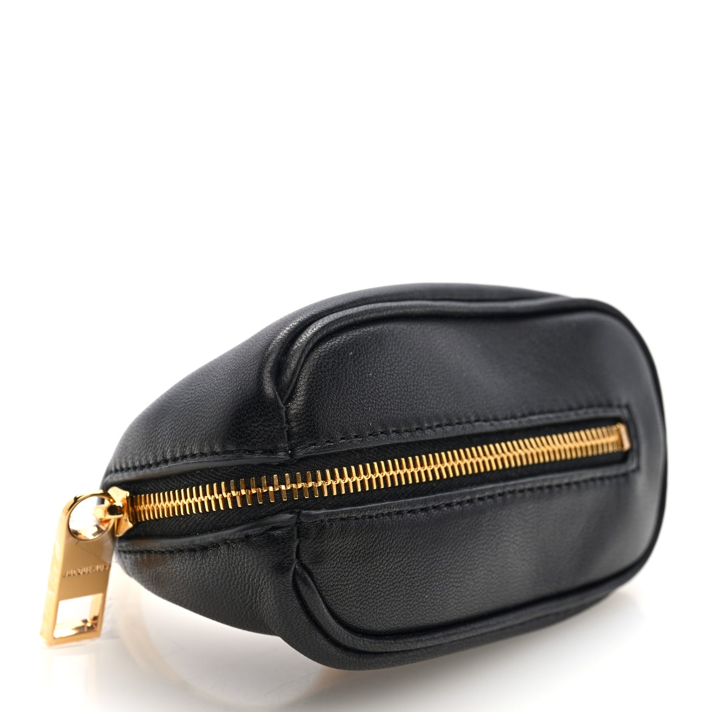 Lambskin Le Porte Calino Ring Top Handle Bag Black