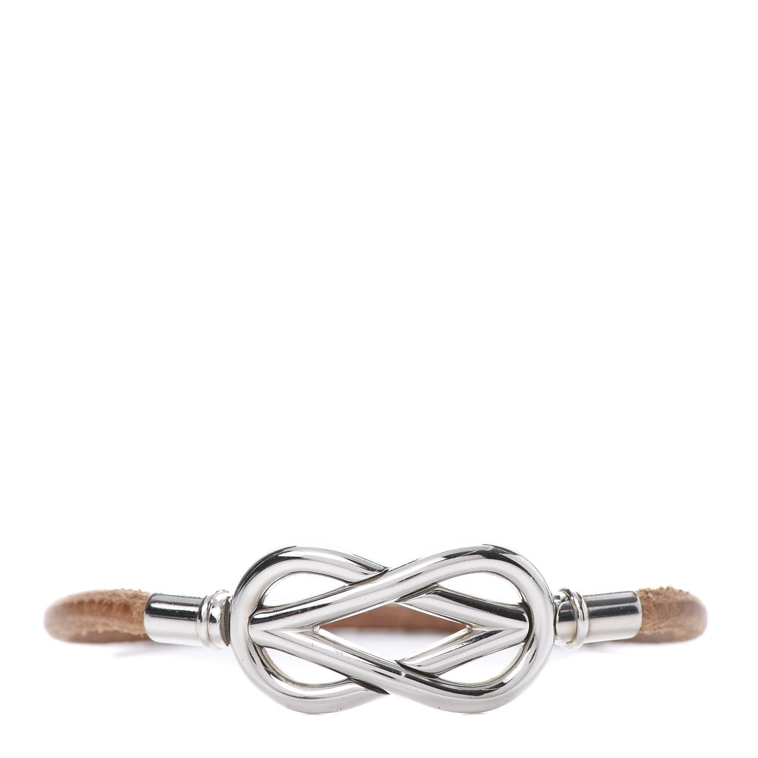 アクセサリー HERMES Leather Bracelet Silver Atame Hermes Atame Hermes Infinity Bracelet Hermès Leather Atamè Wrap