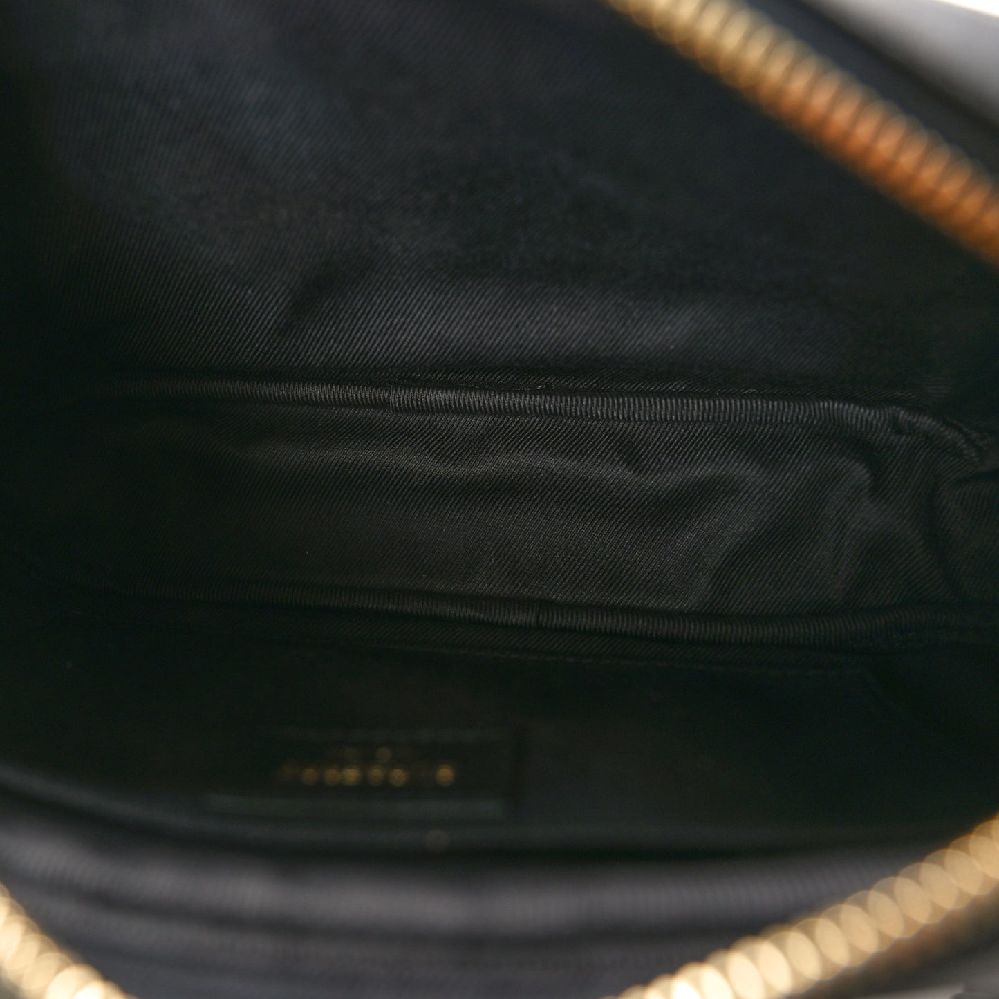 Calfskin Quilted Small Lola Camera Bag Black