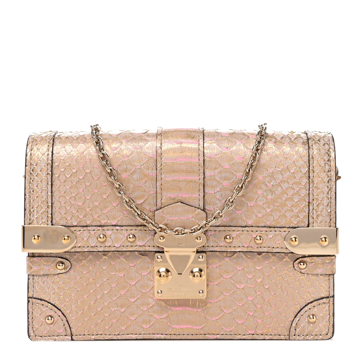 Louis Vuitton Snakeskin Petite Malle 1 of 10