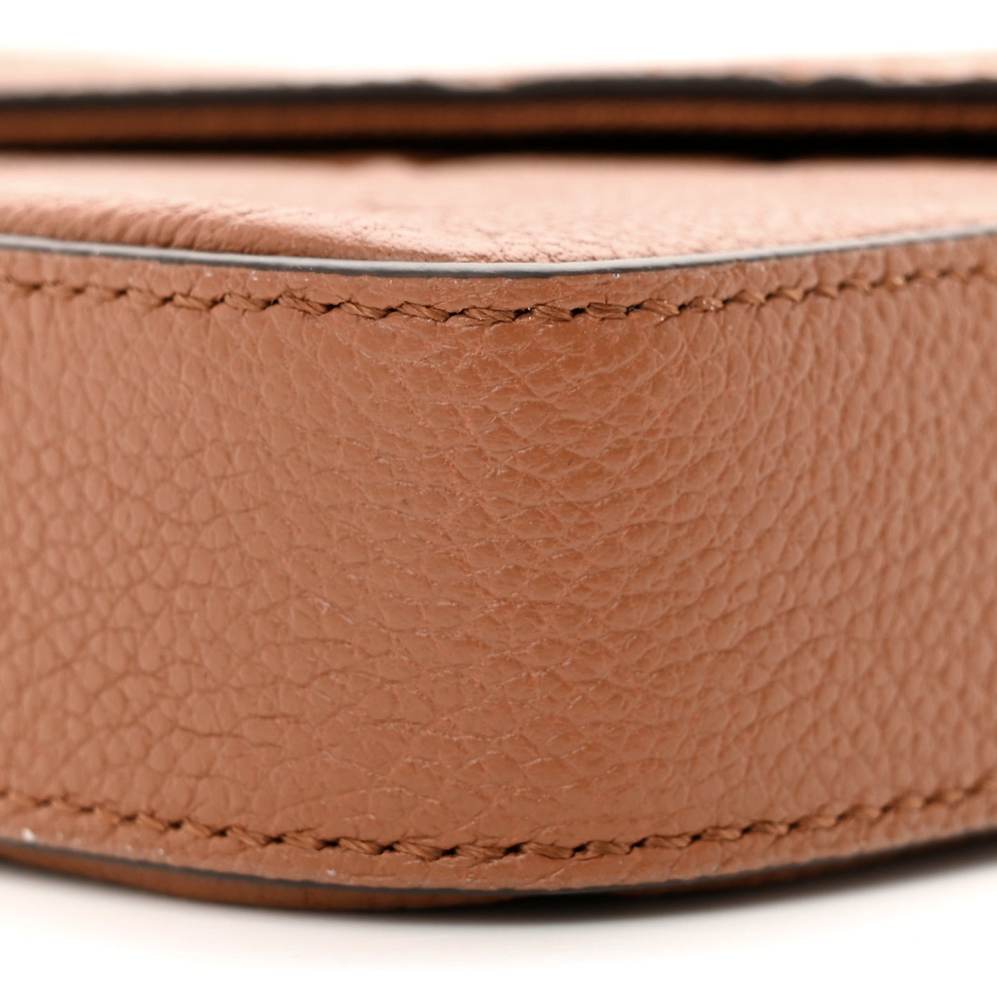 Empreinte Pochette Felicie Chain Wallet Cognac