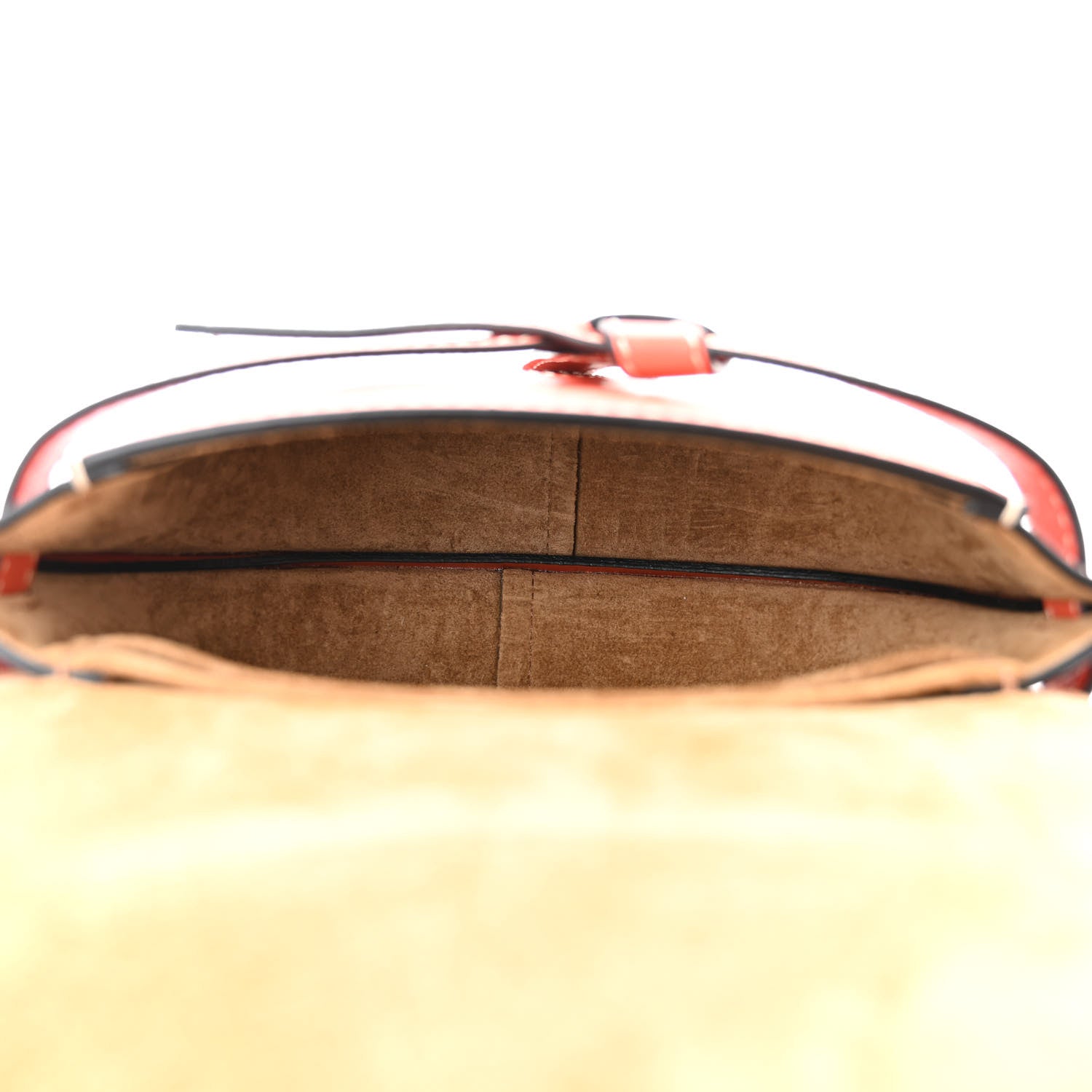 Loewe Calfskin Mini Gate Belt Bag Orange 5 of 9