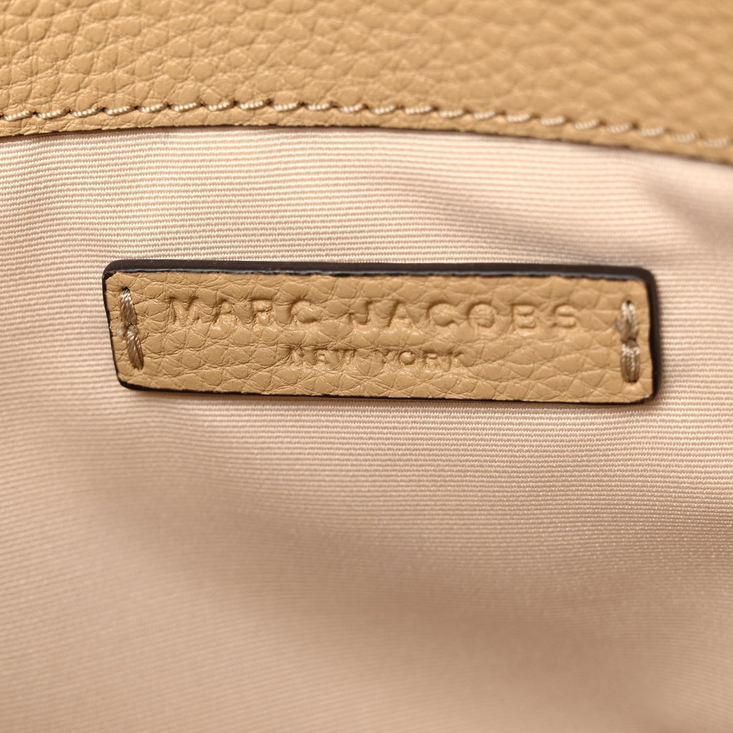 Grained Calfskin The Director Tote Beige