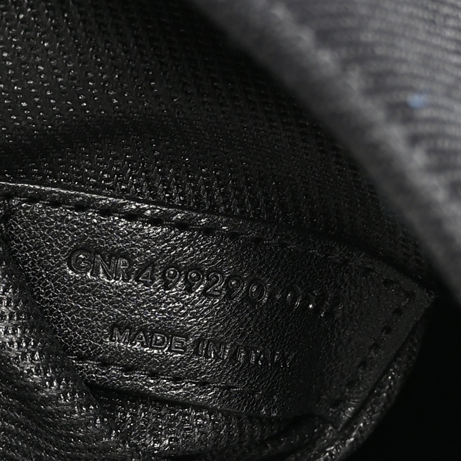 Saint Laurent Linen Calfskin Rive Gauche Tote Black 7 of 10