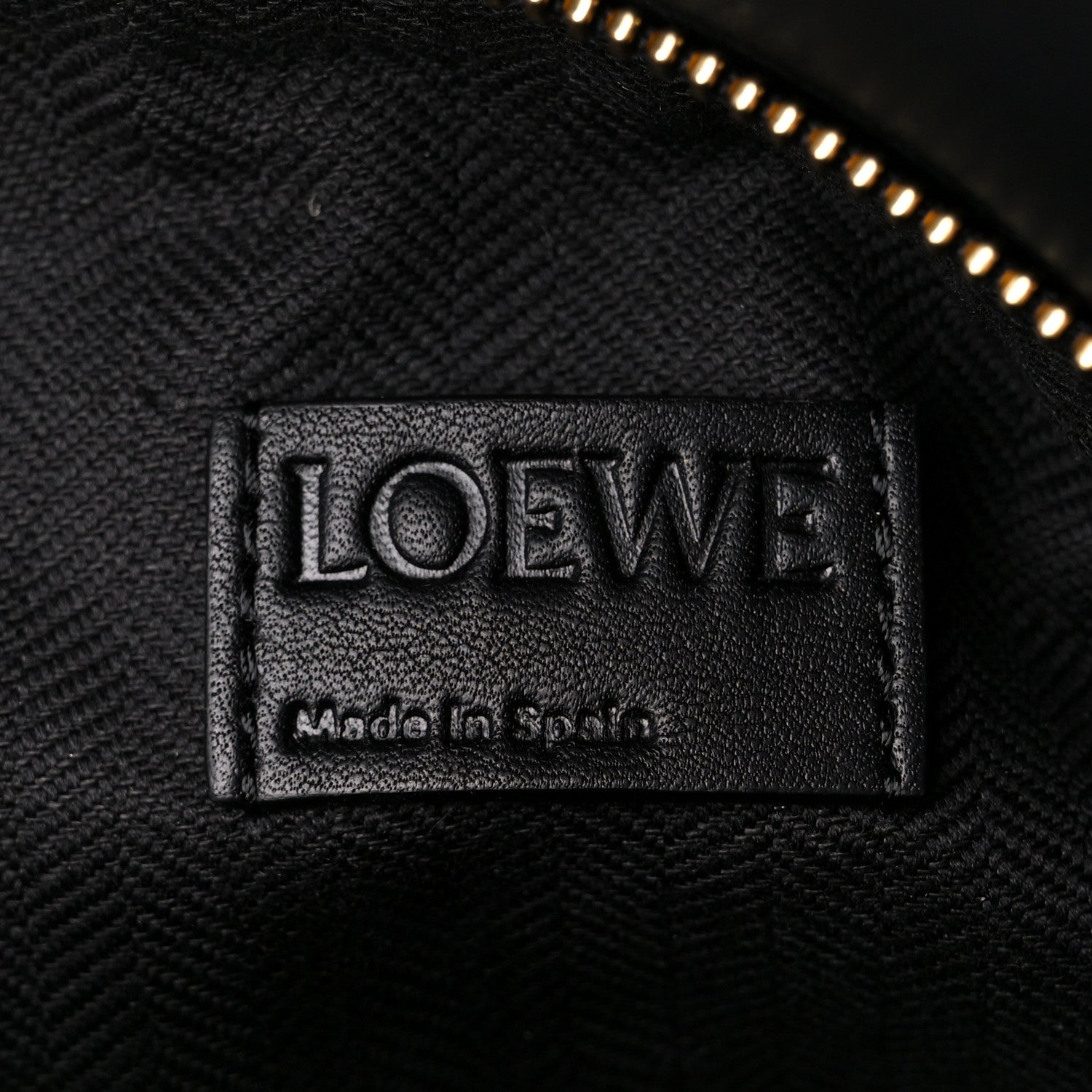 Loewe Raffia Calfskin Small Puzzle Bag Natural Honey Gold 6 of 9