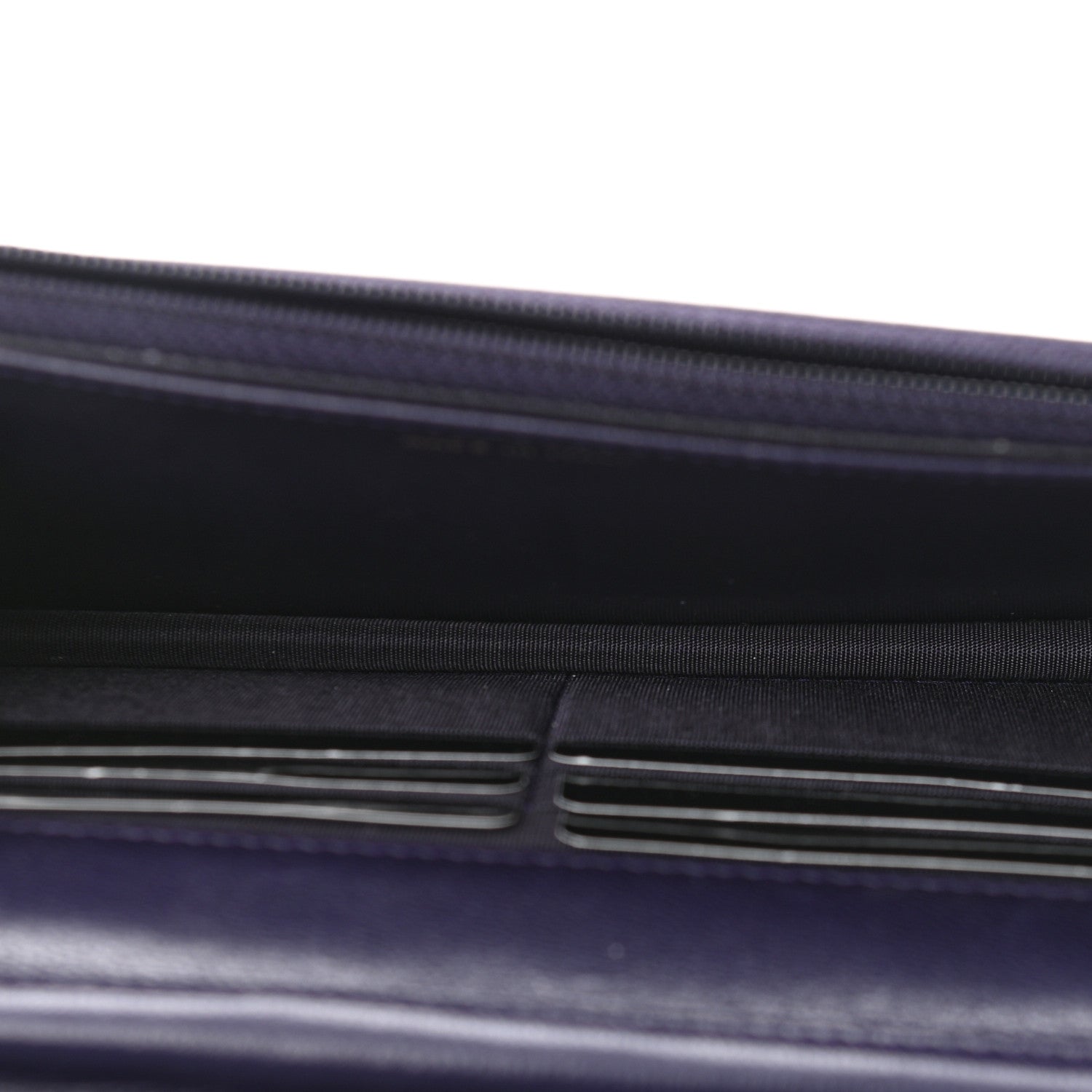 Chanel Lambskin Quilted Wallet On Chain WOC Purple 6 of 13