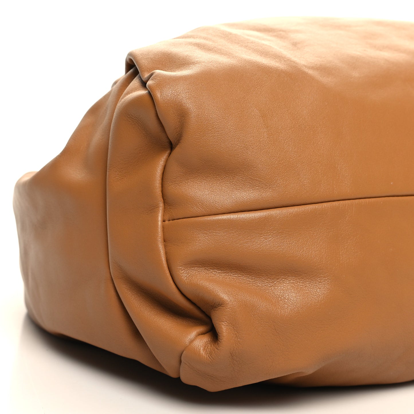Smooth Butter Calfskin Large The Shoulder Pouch Cammello