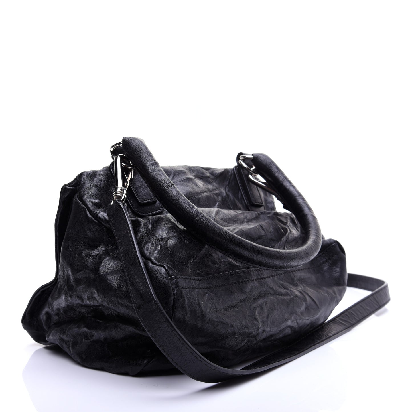 Tumbled Sheepskin Small Pandora Black
