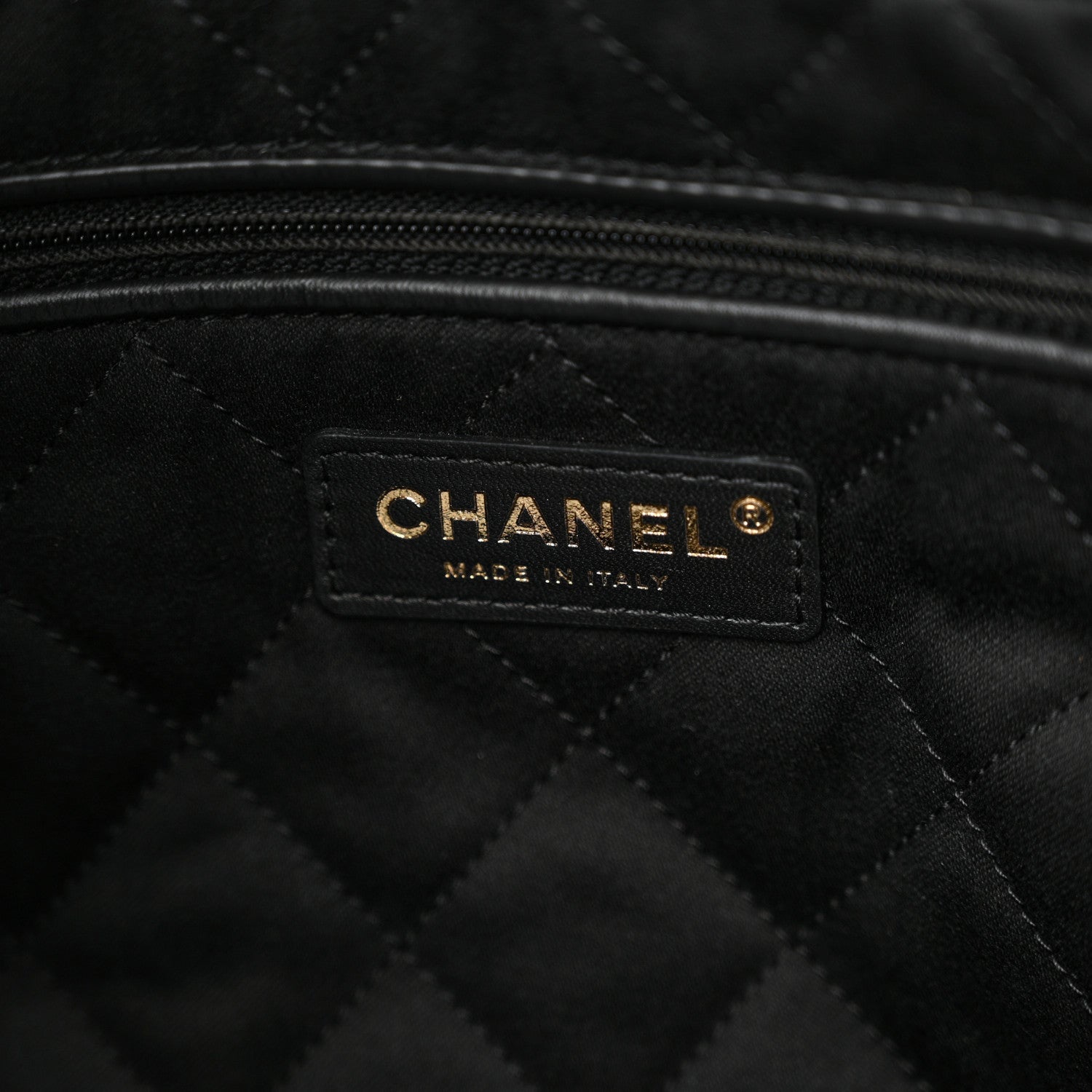 Chanel Shiny Calfskin Quilted Small Chanel 22 Black 7 of 11