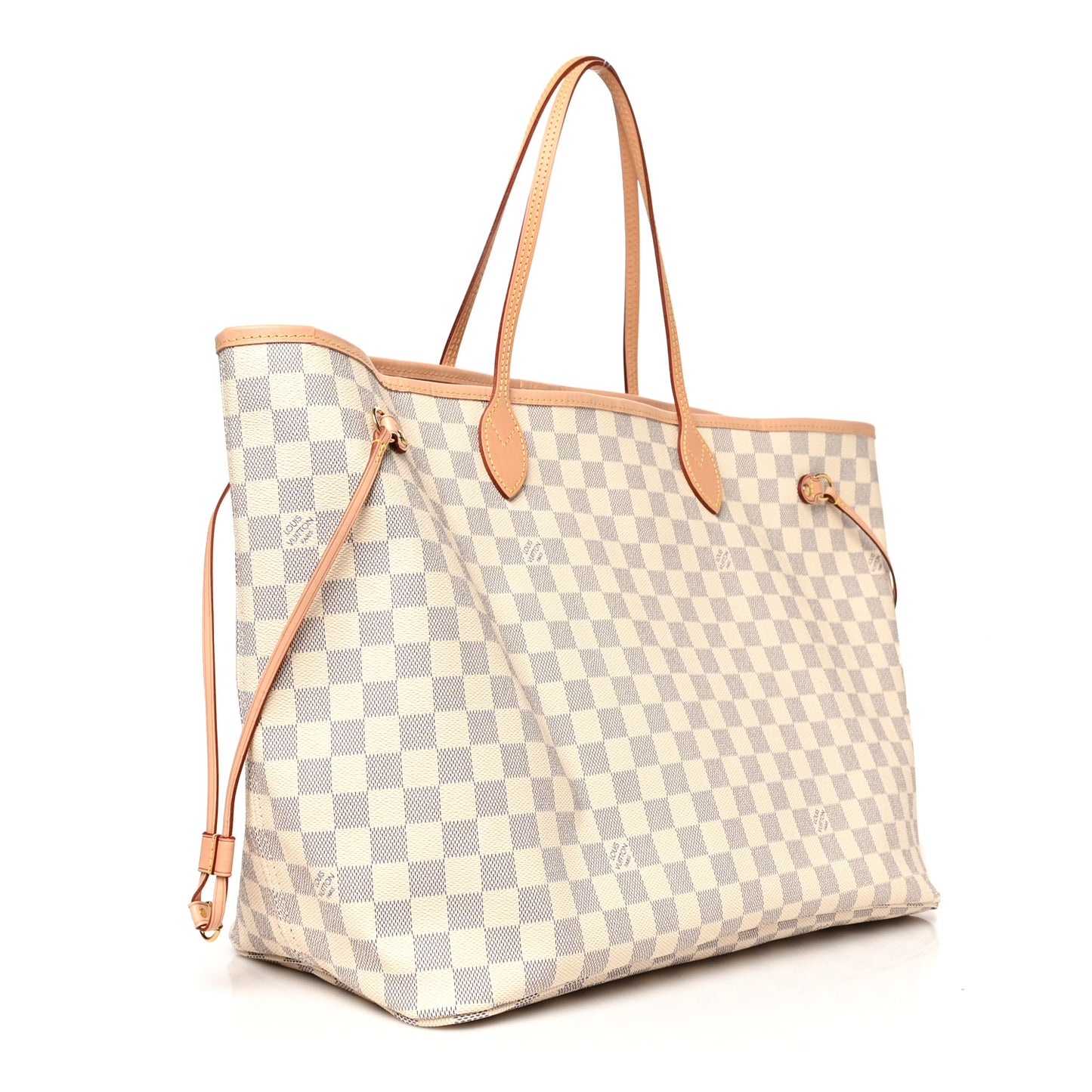 Damier Azur Neo Neverfull GM Rose Ballerine