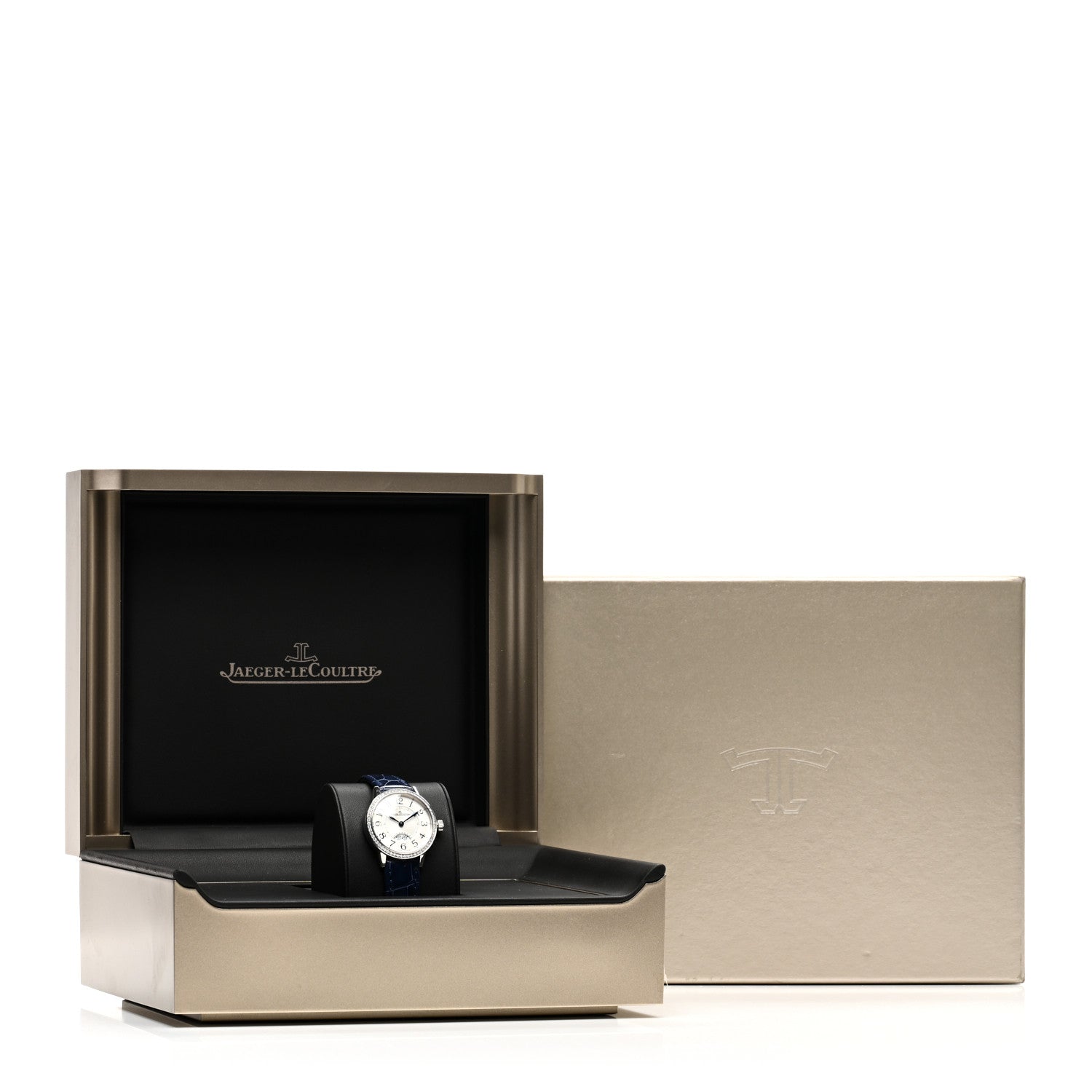 Jaeger-LeCoultre Stainless Steel Alligator Diamond Bezel 29mm Rendez-Vous Quartz Watch Q3408530 5 of 5