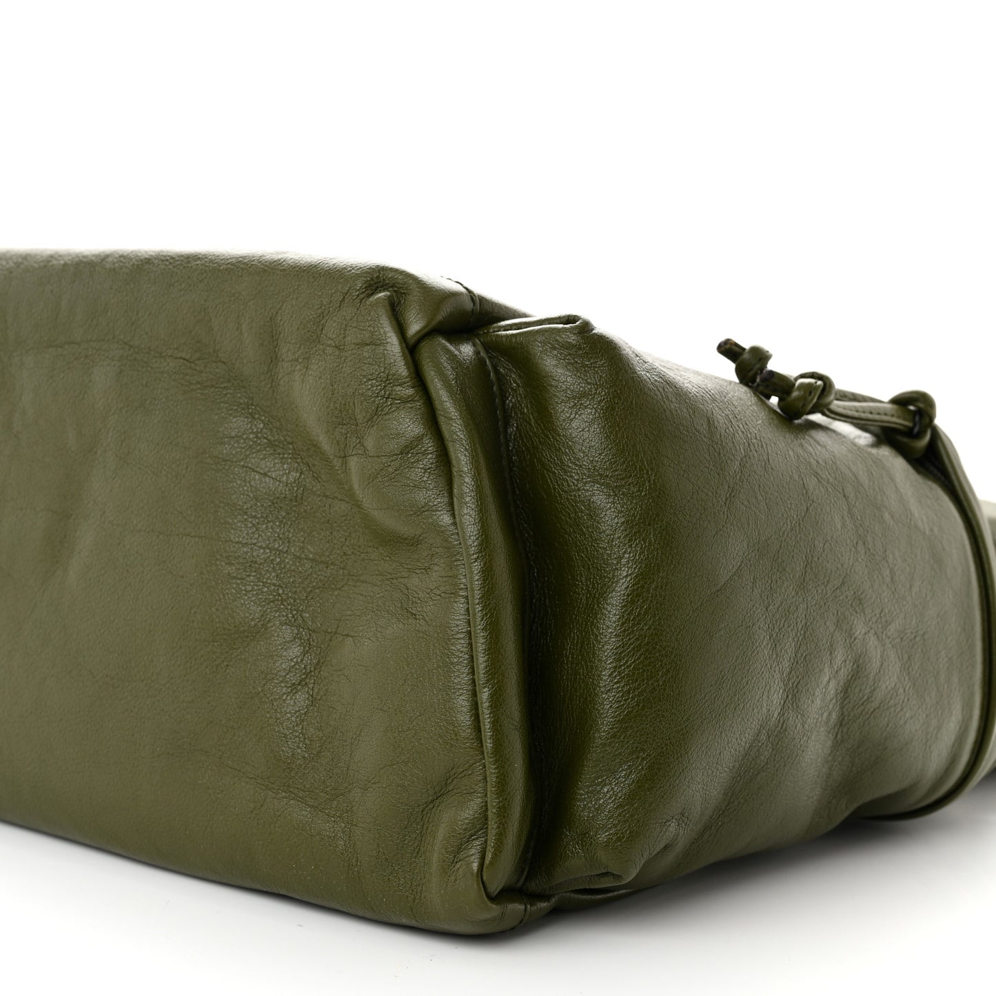 Piuma Lux Energy Monochrome Double G Drawstring Tote Military Wood