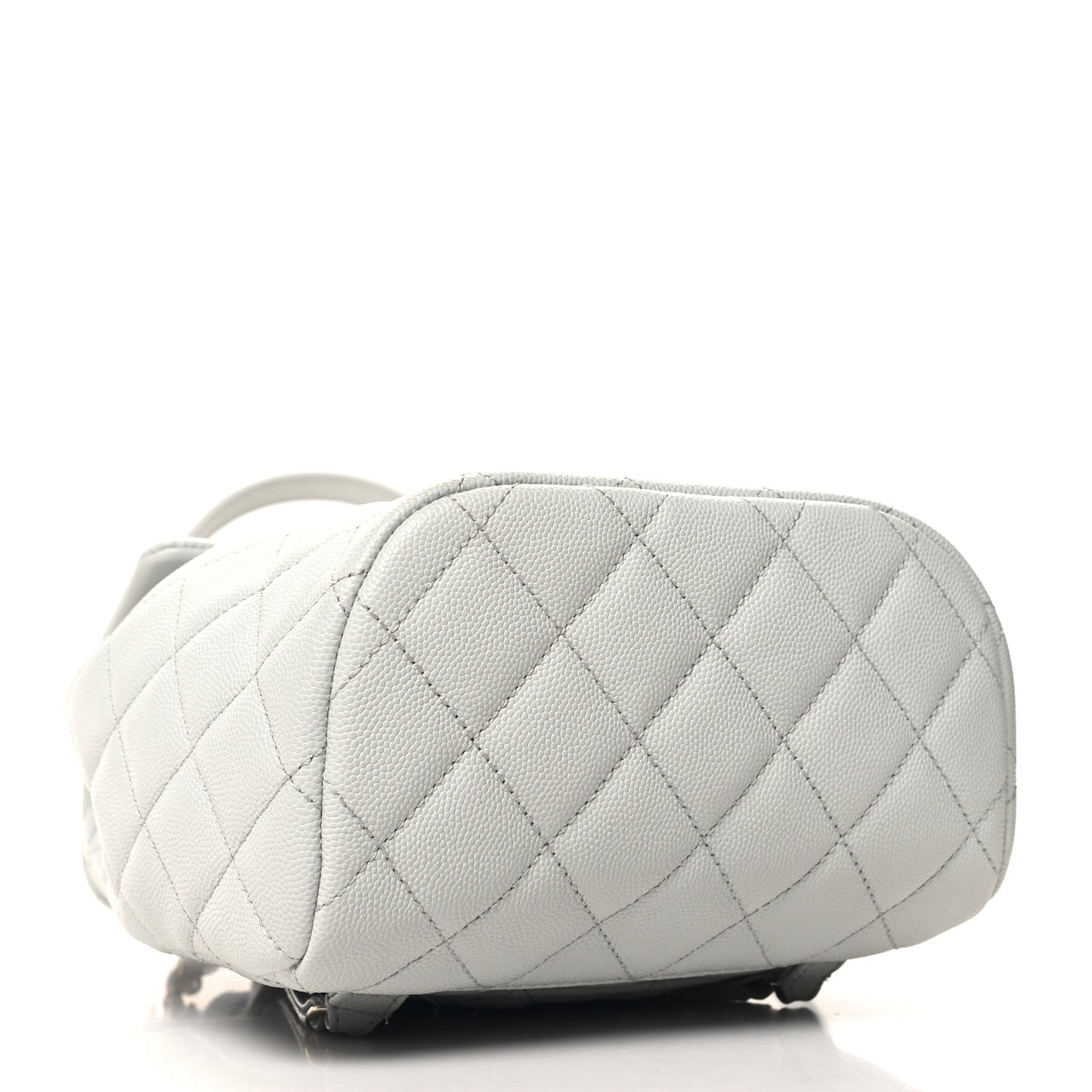Caviar Quilted Mini Urban Spirit Backpack Light Blue