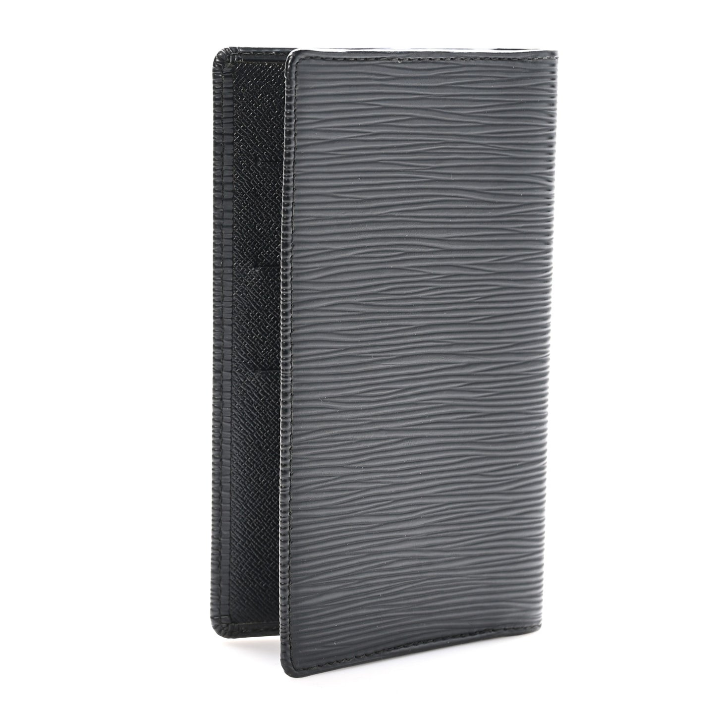 Epi Checkbook Organizer Wallet Black