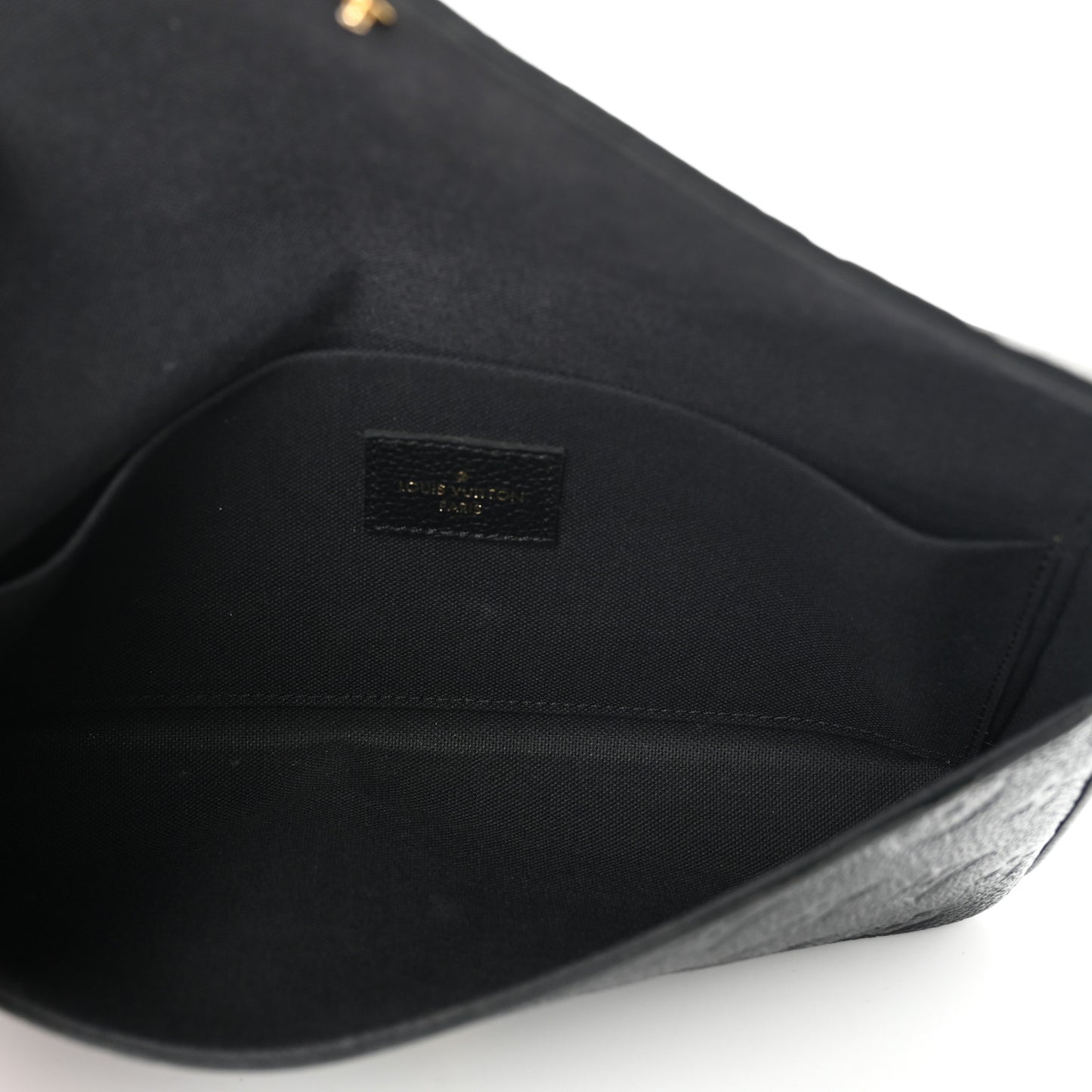 Empreinte Pochette Felicie Chain Wallet Black