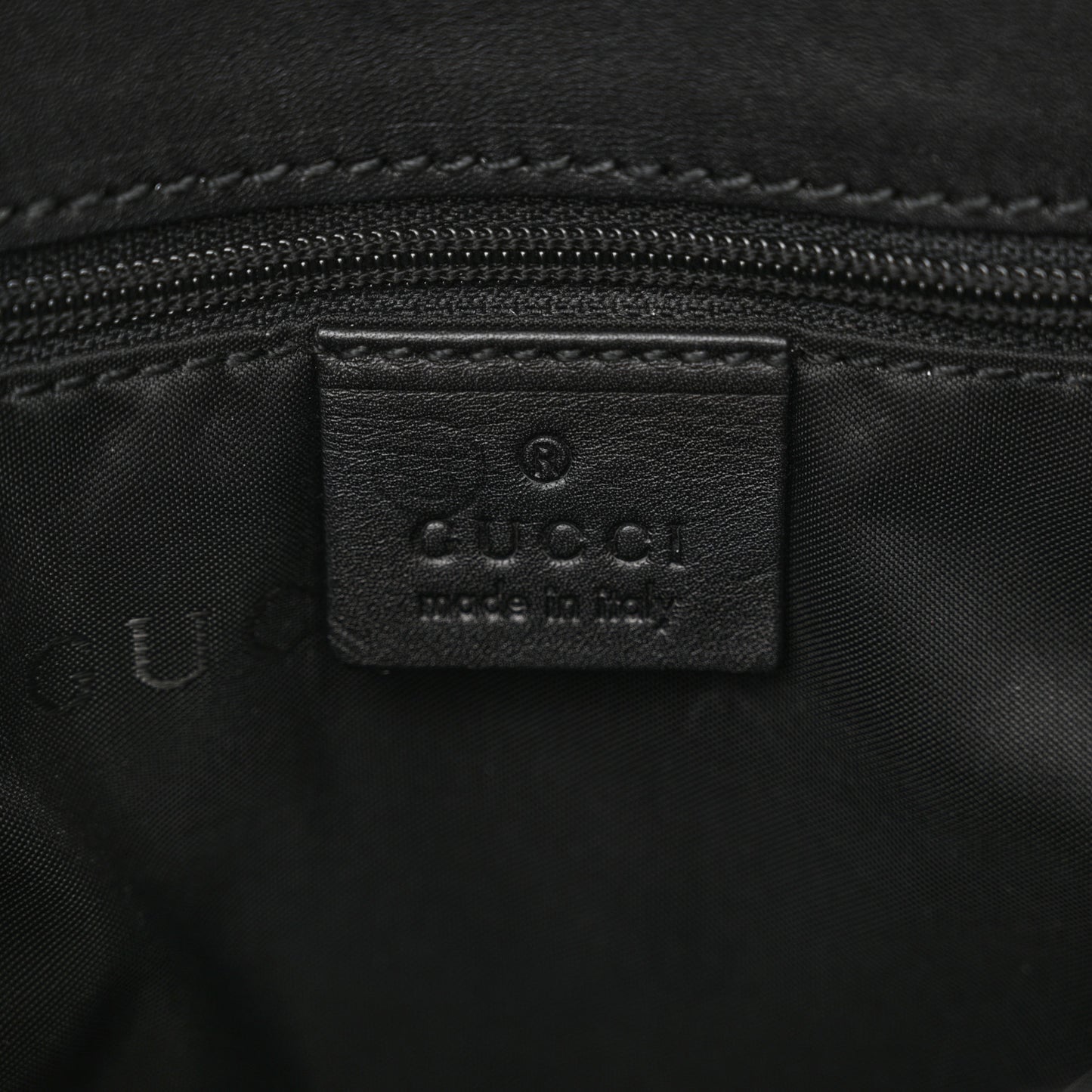 Square G Fabric Mini Tote Black