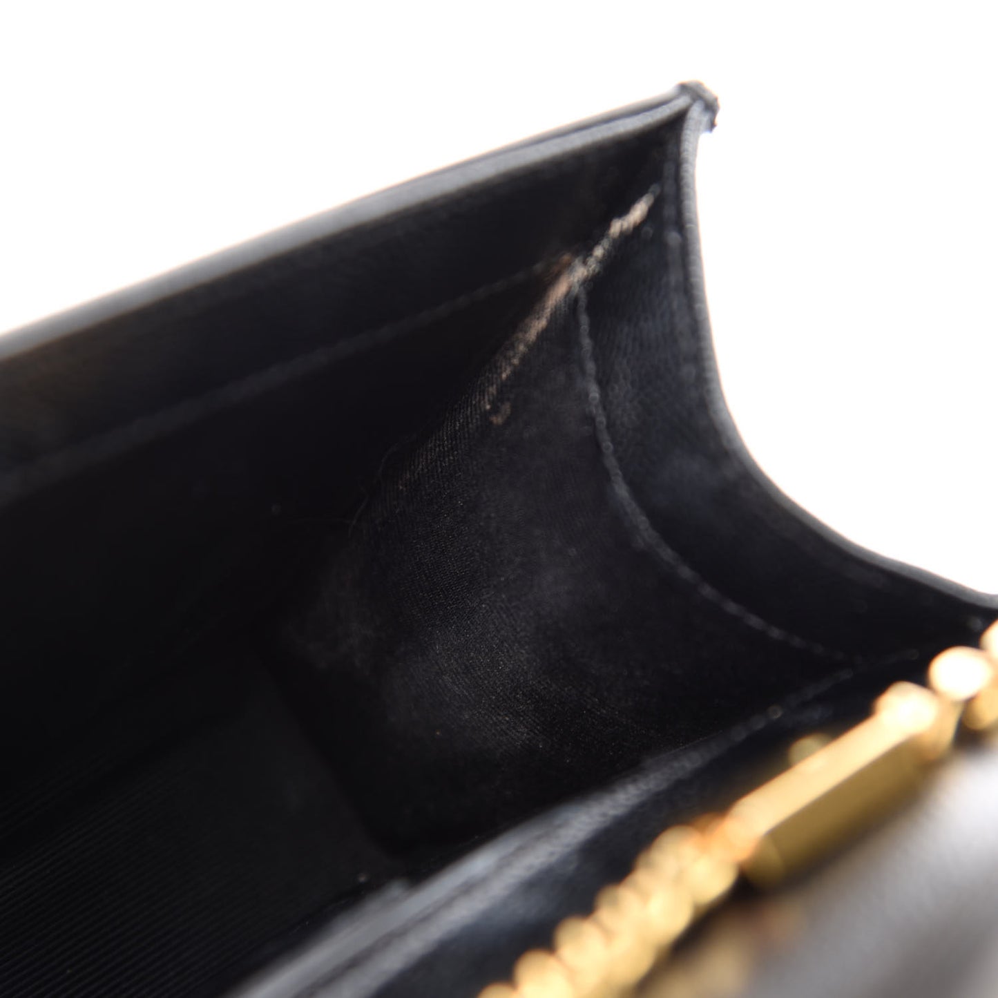 Grain De Poudre Small Monogram Kate Satchel Black