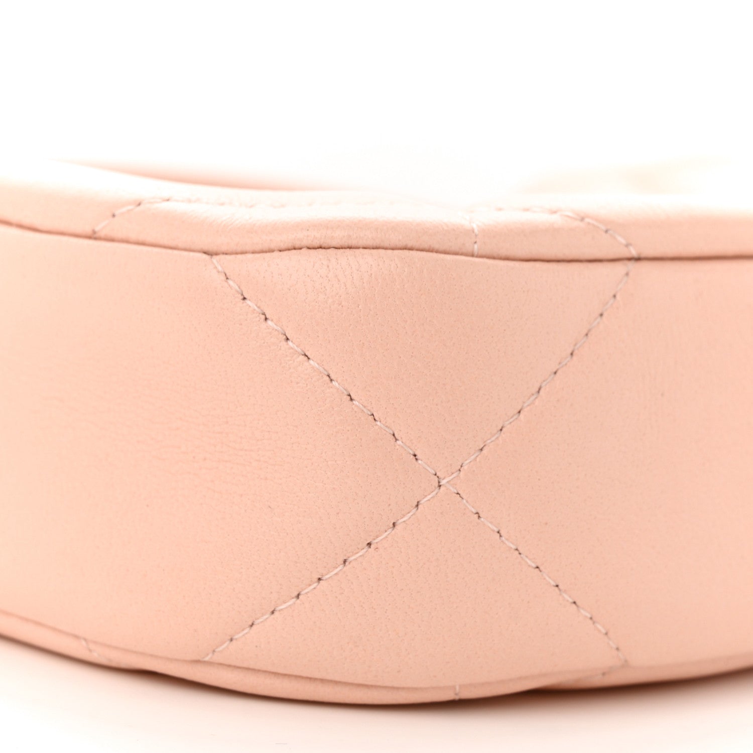 Chanel Lambskin Quilted Chanel 19 Hobo Clutch With Chain Light Pink 9 of 12
