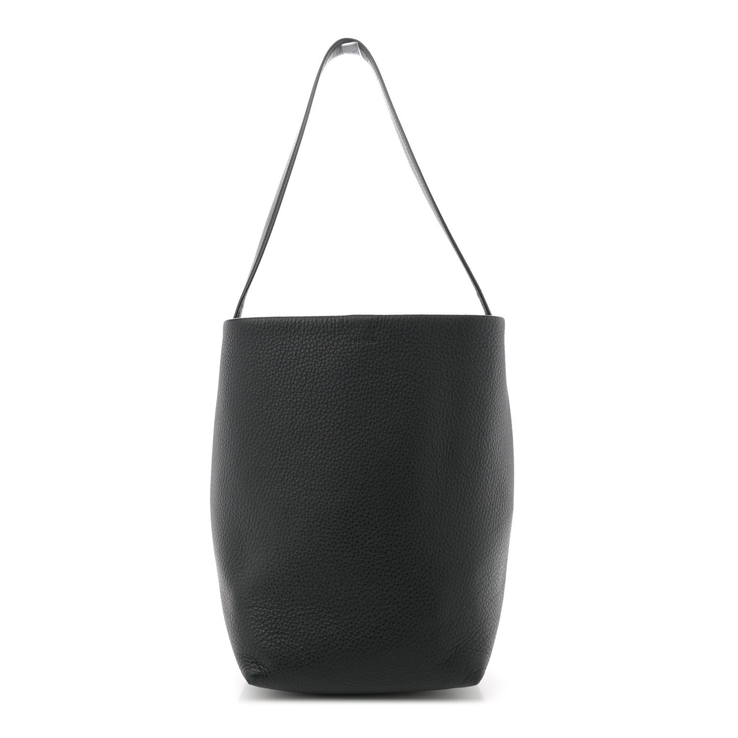 Grained Calfskin Medium N/S Park Tote Black