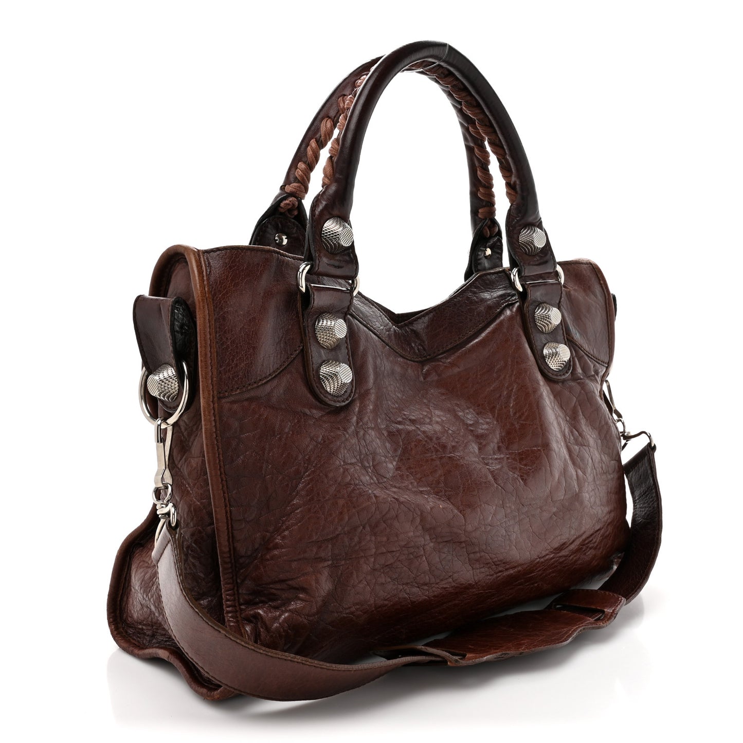 Agneau Giant 21 Silver Hardware City Castagna