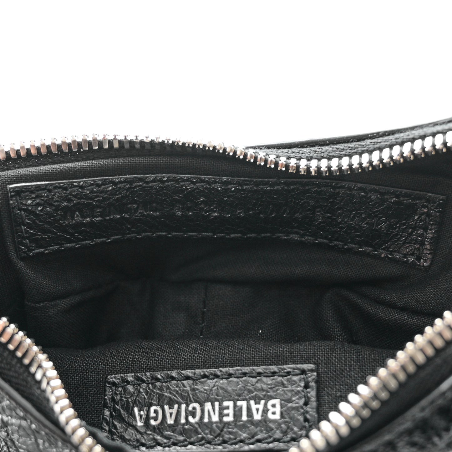 Agneau Arena Le Cagole Shoulder Bag XS Black