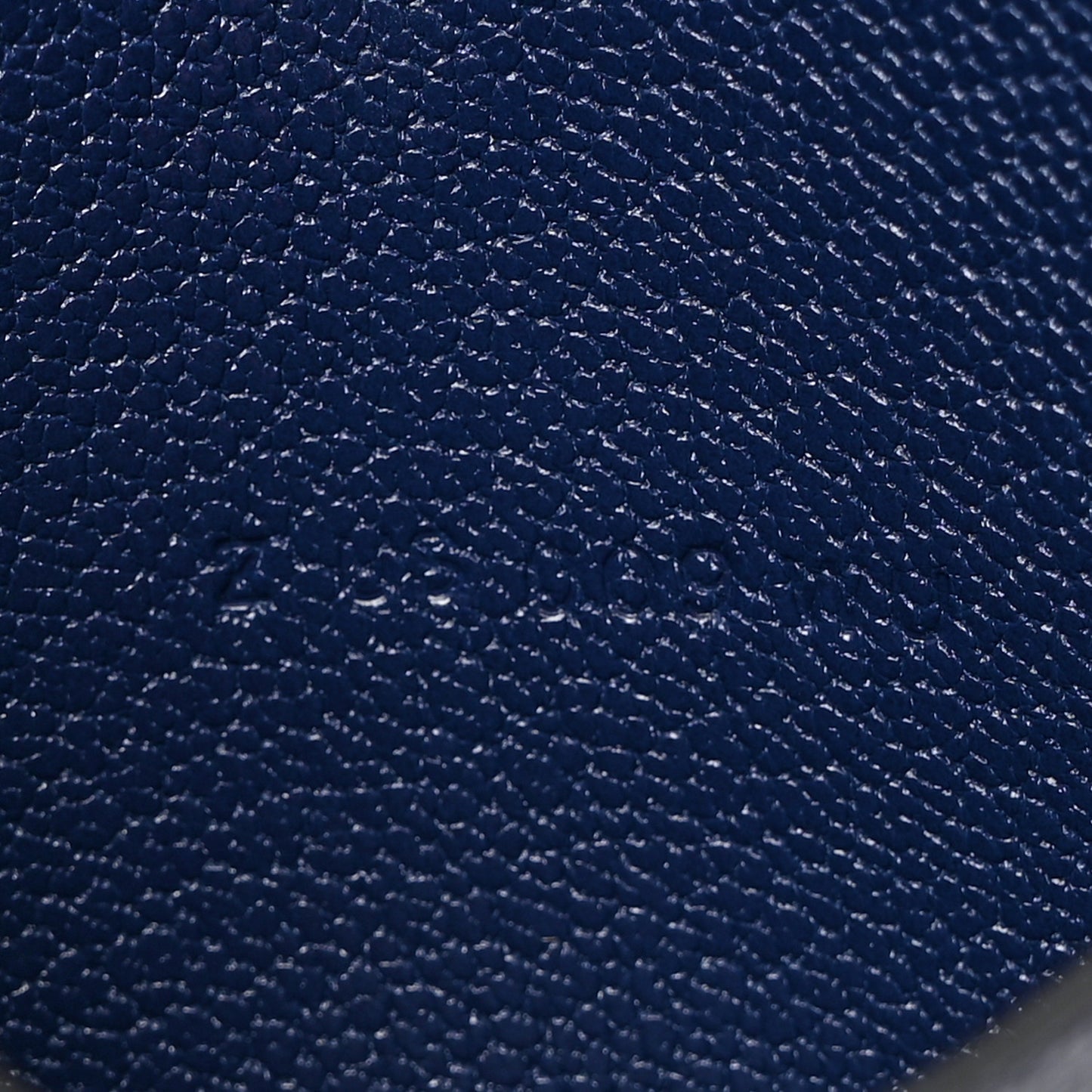 Chevre Mysore Mini Bearn Wallet Bleu Saphir