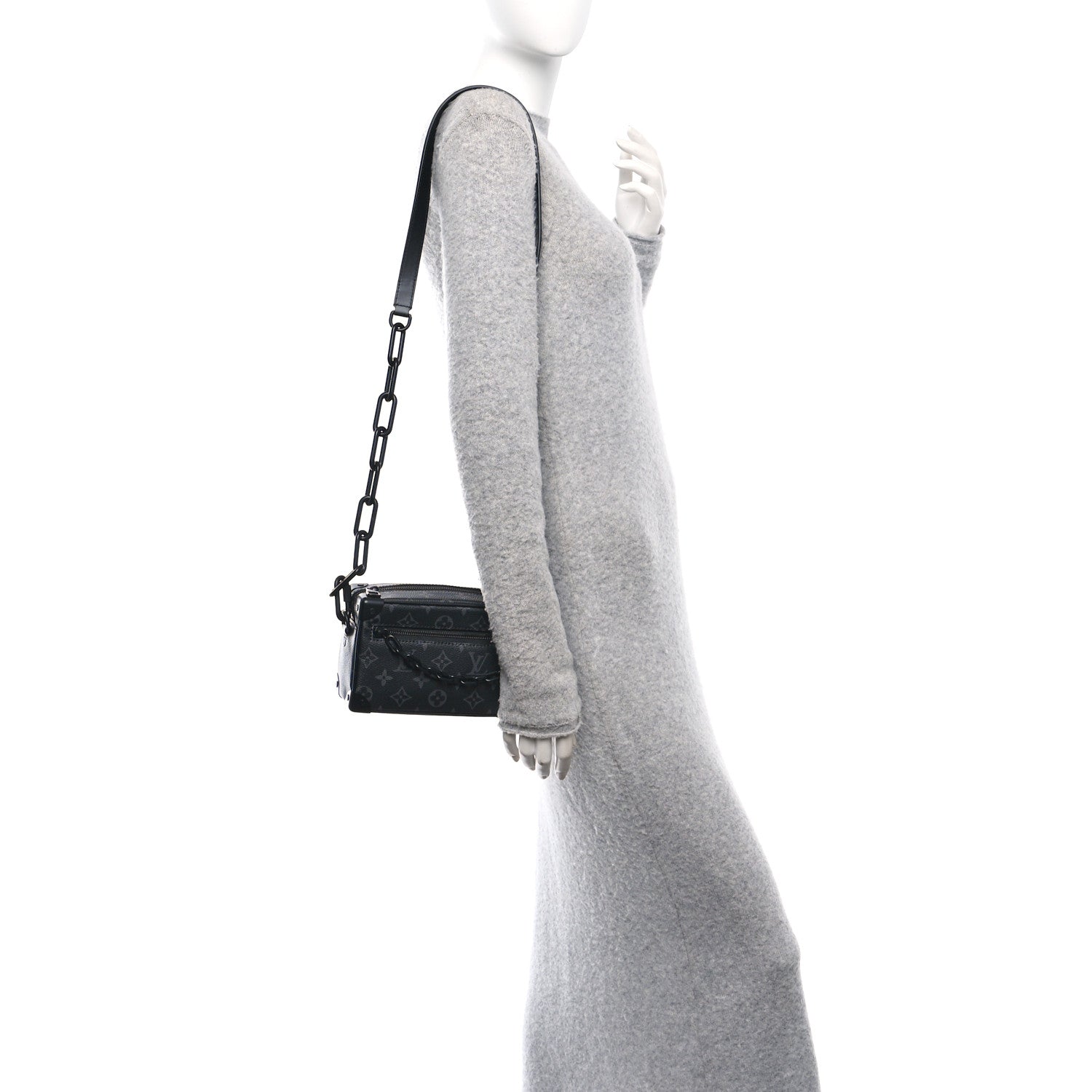 Louis Vuitton Monogram Eclipse Mini Soft Trunk 2 of 9