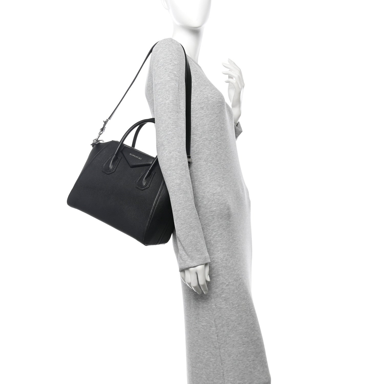 Givenchy Sugar Goatskin Small Antigona Black 2 of 13