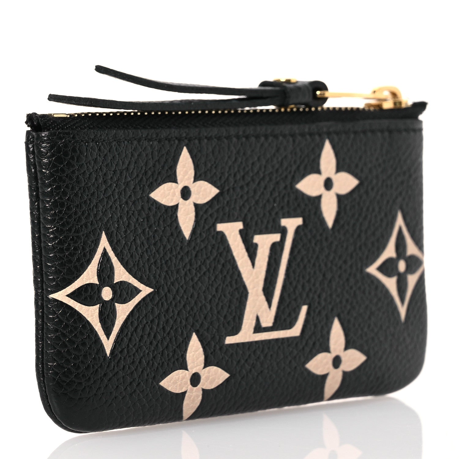 Louis Vuitton Empreinte Monogram Giant Key Pouch Black Beige 4 of 10