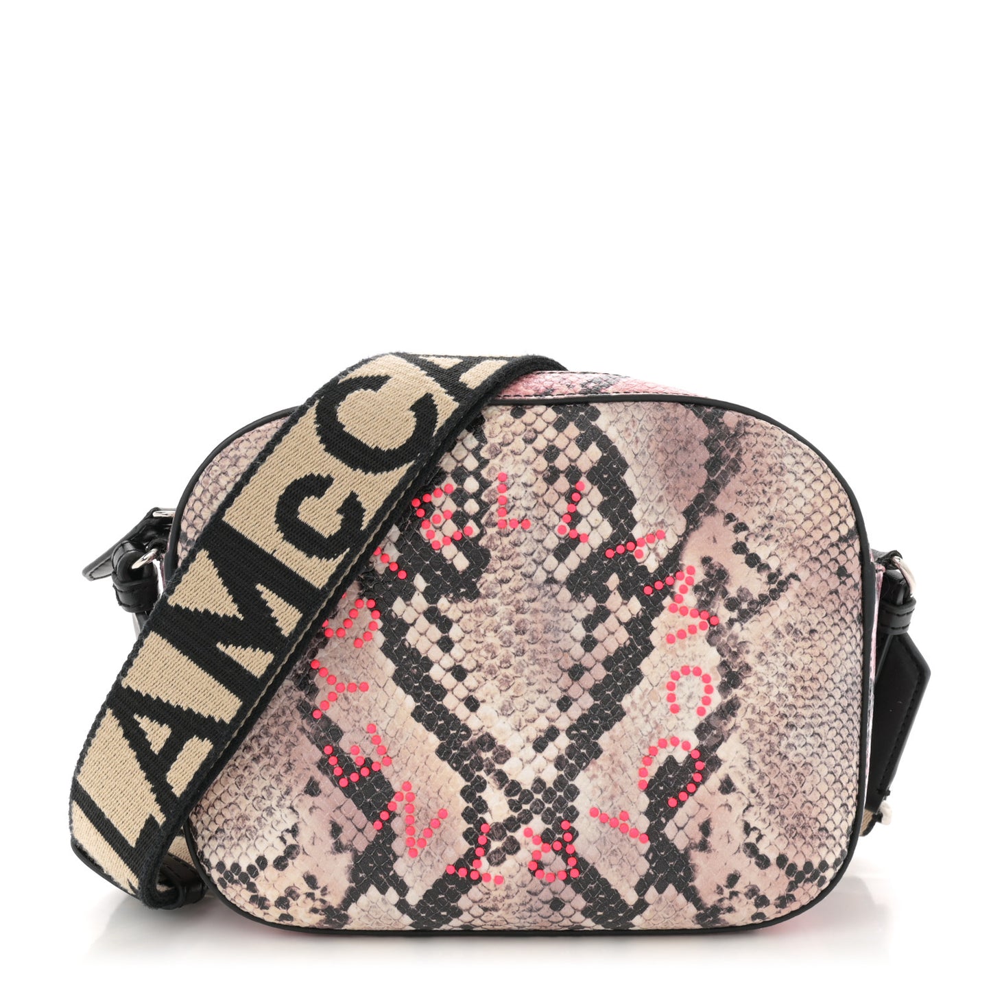 Alter Nappa Snake Print Mini Camera Bag Multicolor