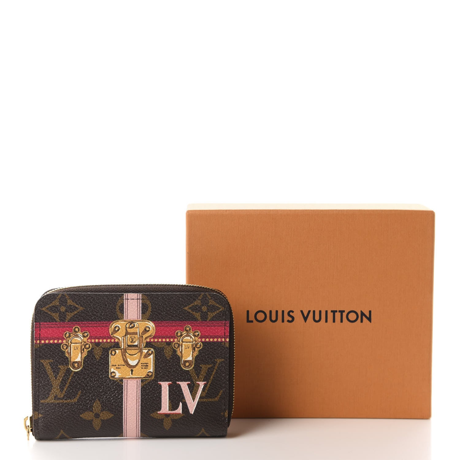 Louis Vuitton Monogram Summer Trunks Zippy Coin Purse 8 of 8