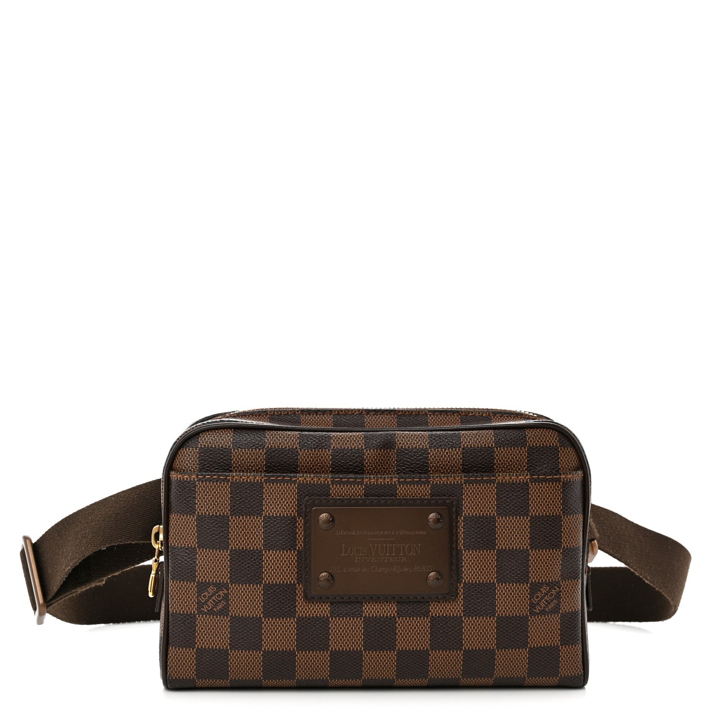 Louis Vuitton Damier Ebene Brooklyn Bum Bag 1248216 – FASHIONPHILE