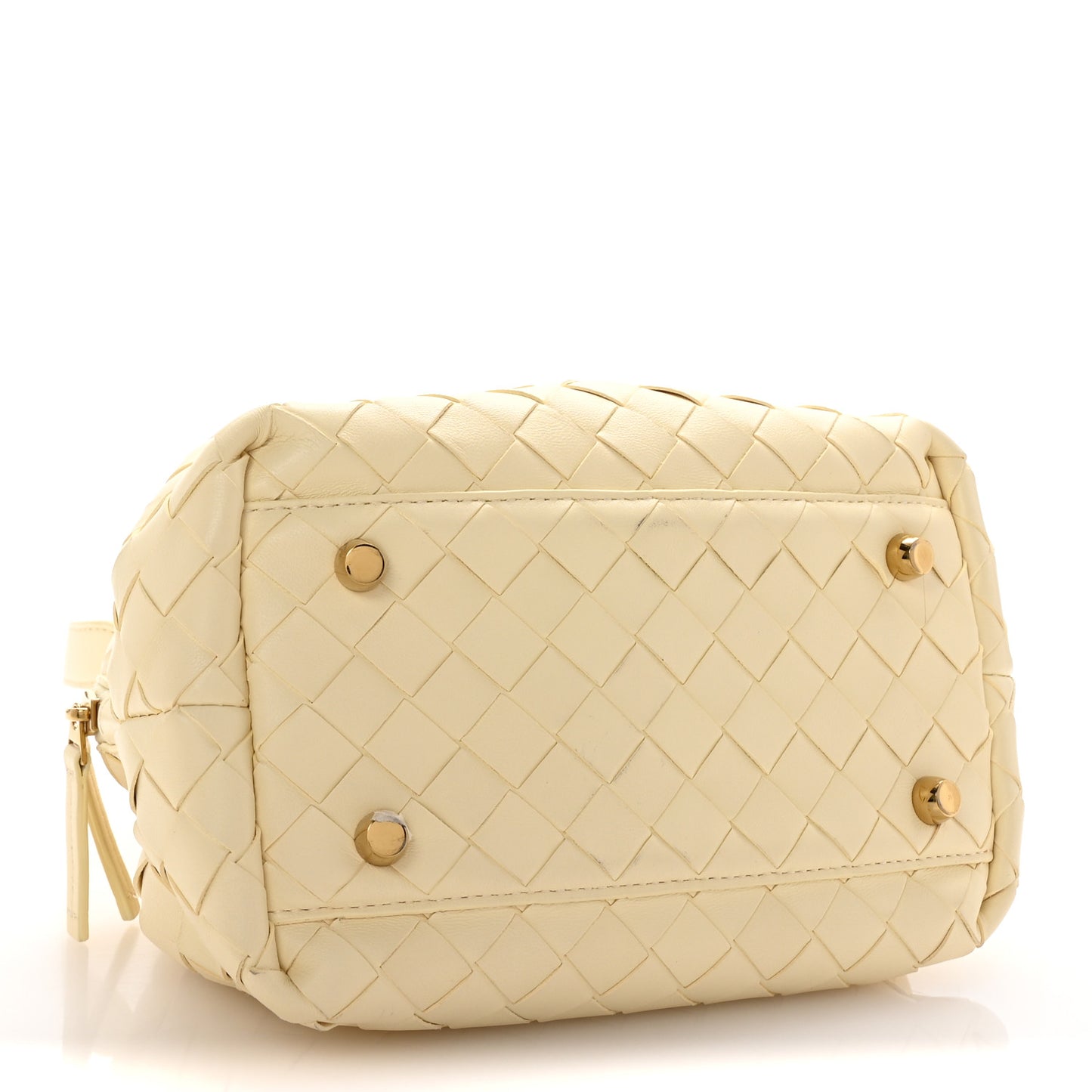 Nappa Intrecciato Mini Bauletto Camomile