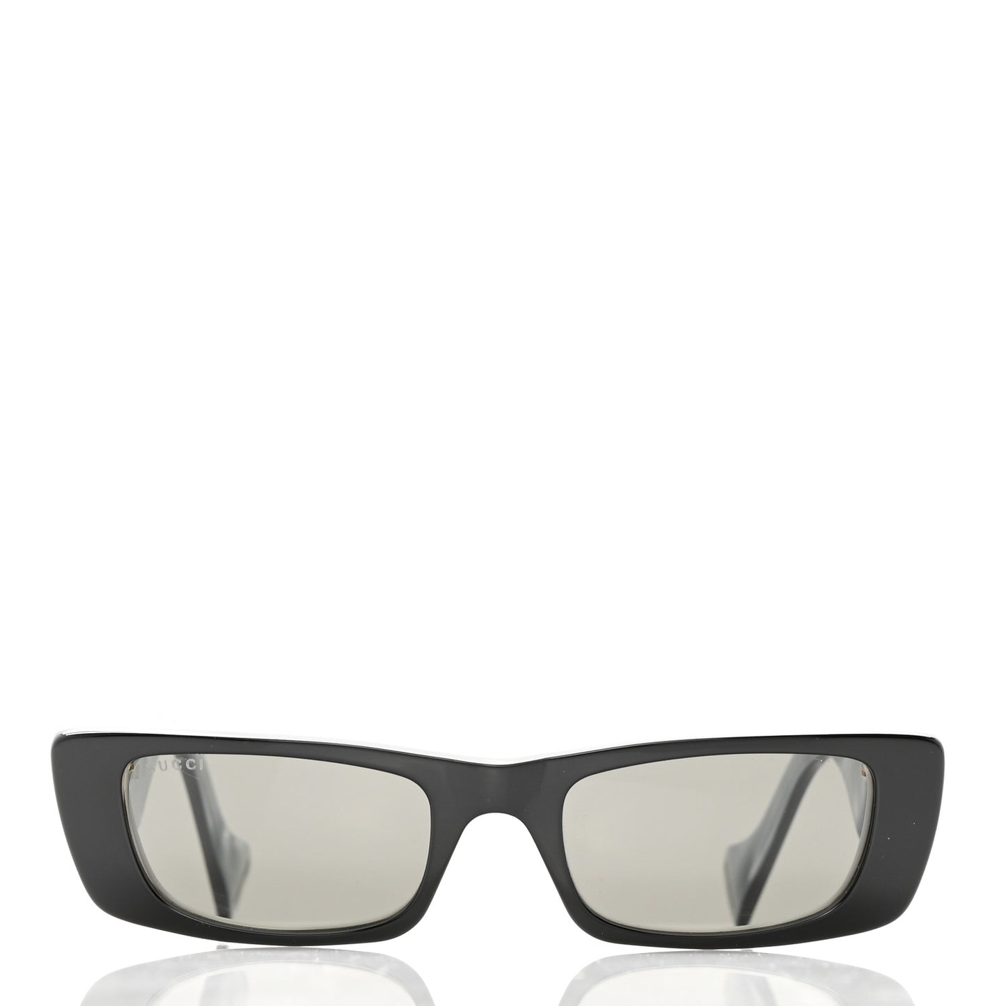 Acetate Rectangular Sunglasses GG0516S Black