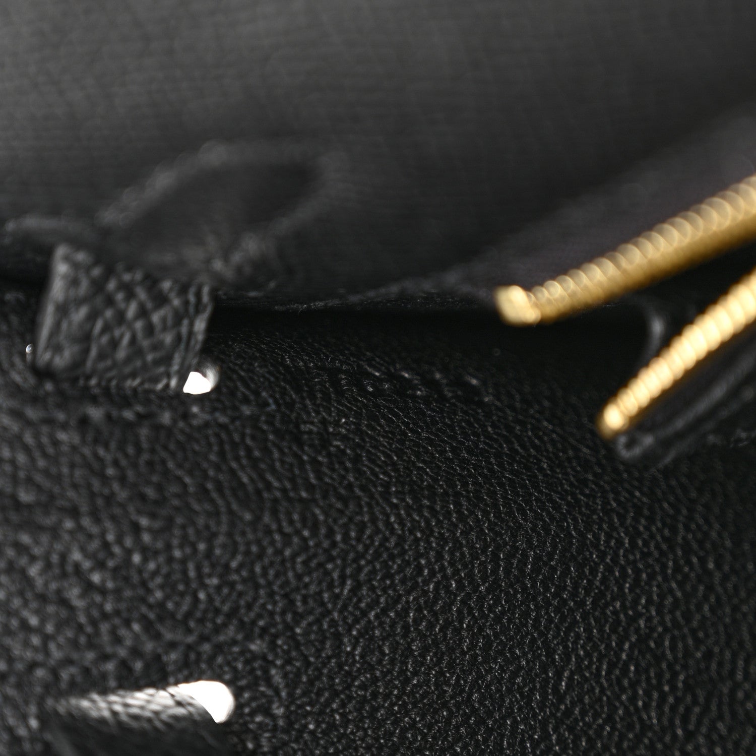 Hermes Epsom Kelly Sellier 25 Black 7 of 11