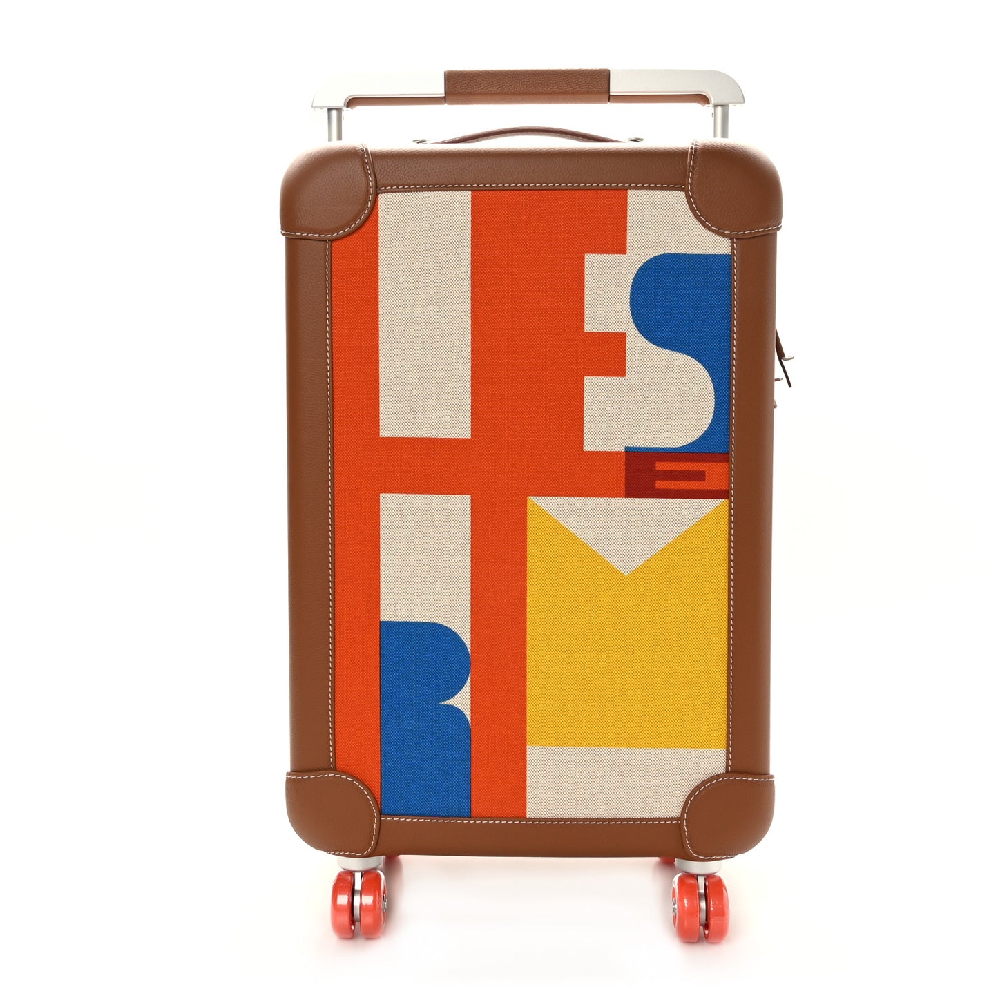 Canvas Taurillon Regate RMS Rolling Trolley Luggage Multicolor