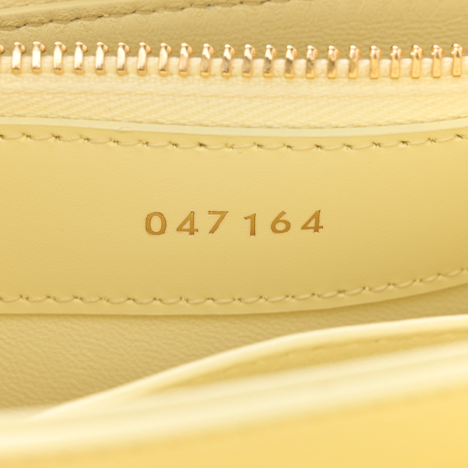 Celine Satinated Calfskin Mini 16 Top Handle Bag Soft Yellow 10 of 16