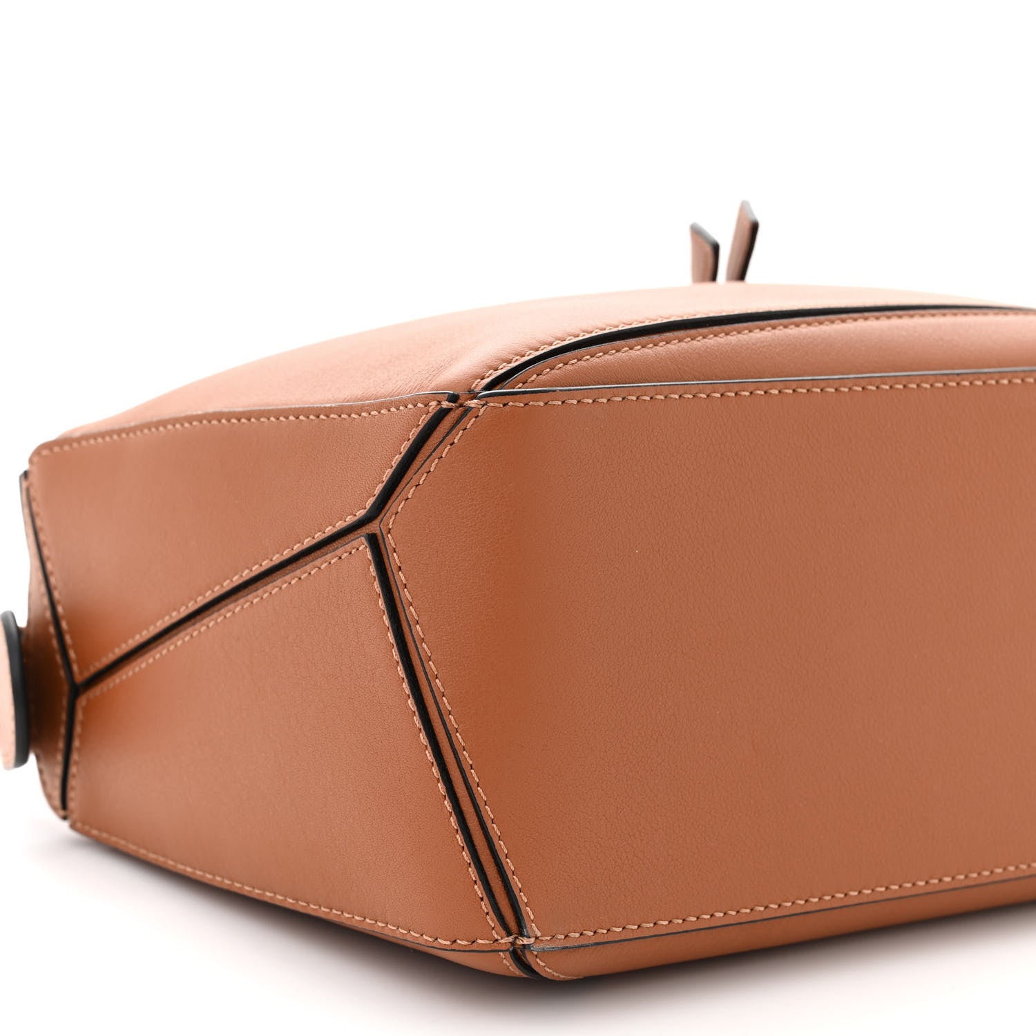 Loewe Calfskin Small Puzzle Bag Tan 8 of 10
