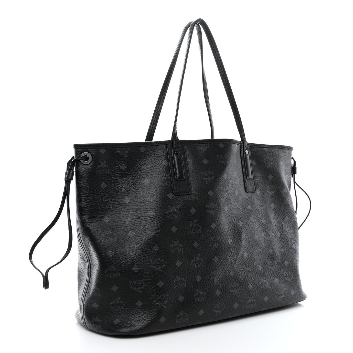 Visetos Large Liz Reversible Shopper Tote Black
