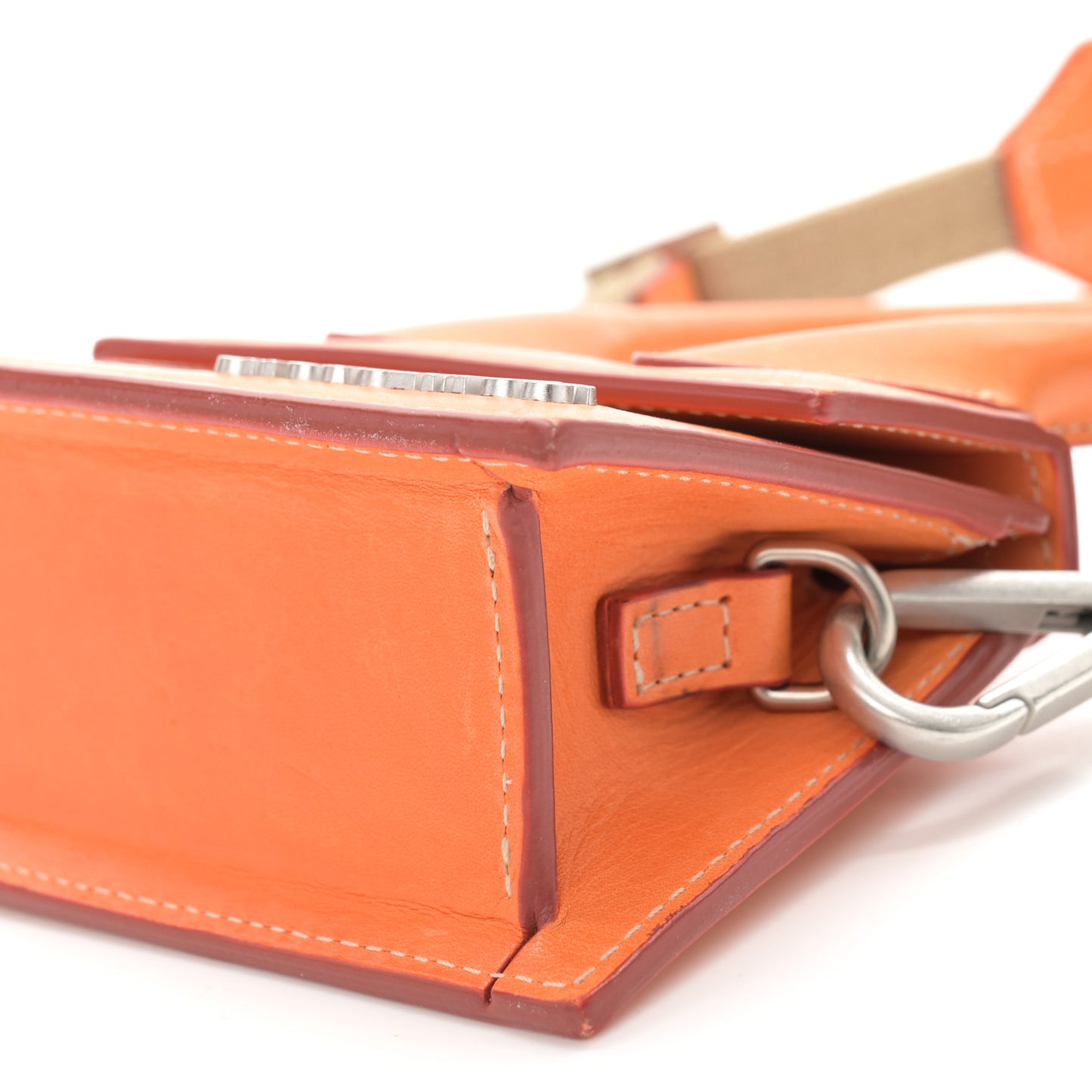 Smooth Calfskin Le Chiquito Homme Orange