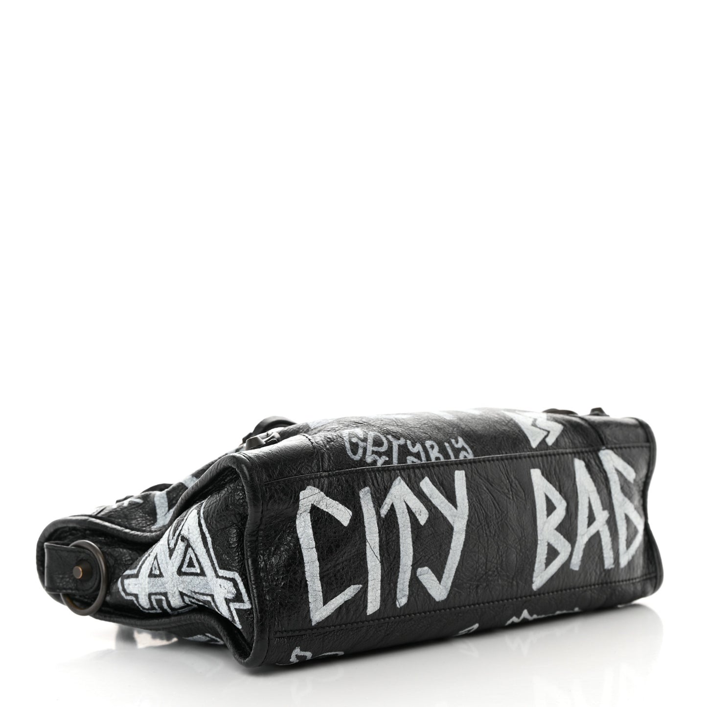 Agneau Classic Hardware Graffiti All Over S City Black